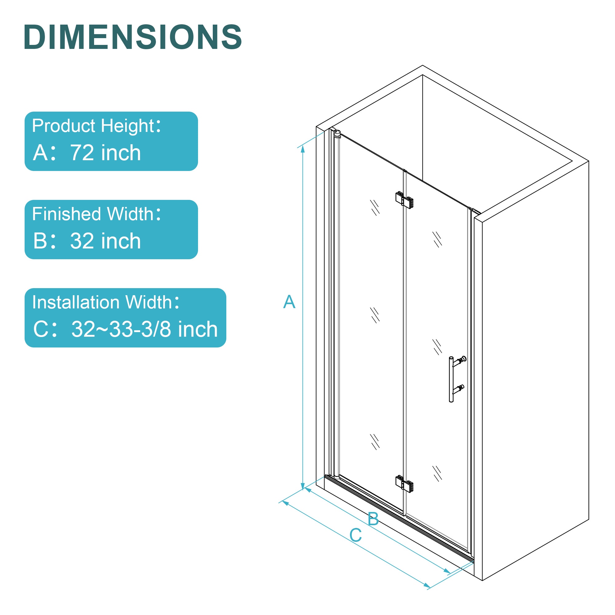 Vanityfus VF-LD-98255 Shower-Doors - View #3