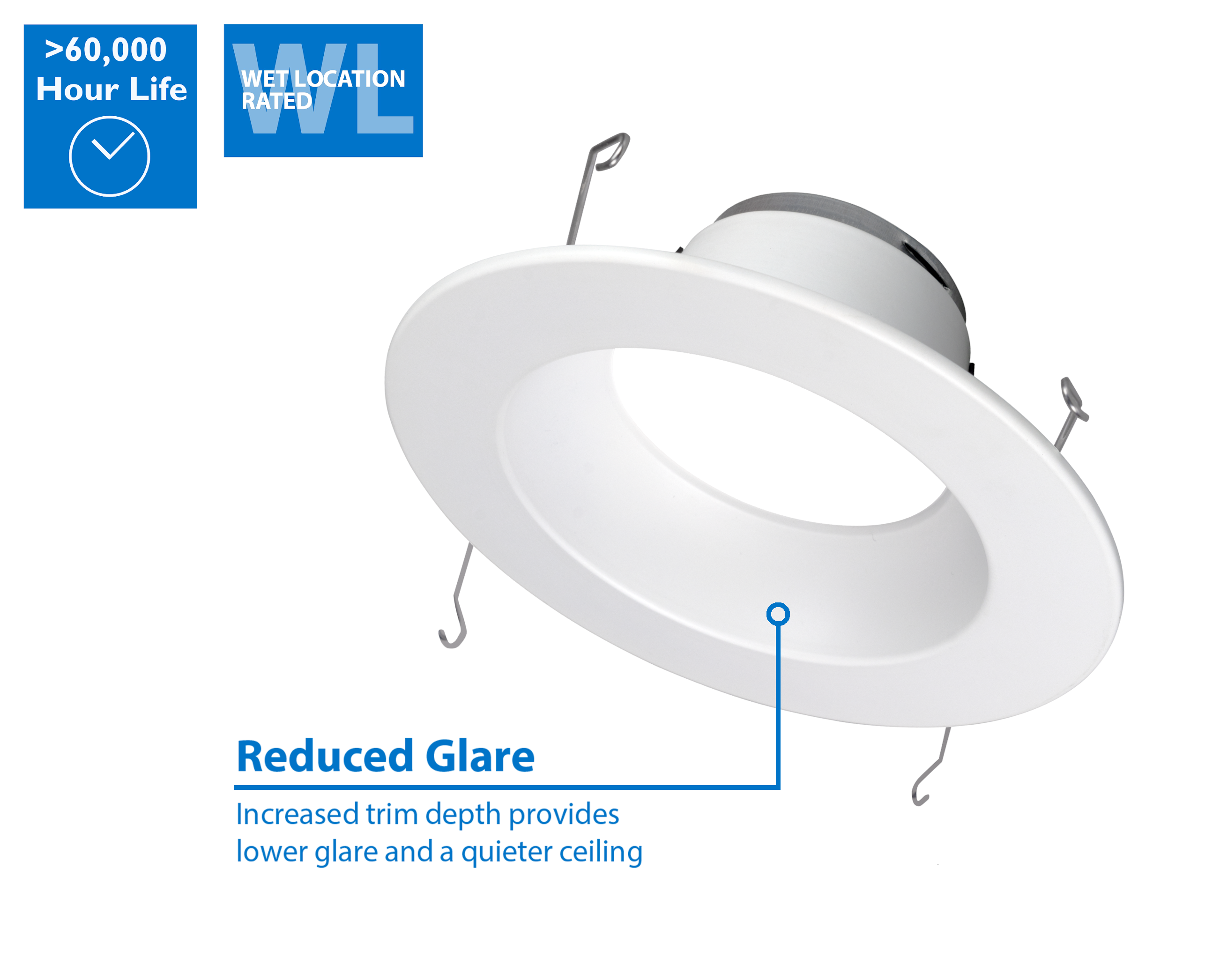 Nicor Lighting DLR565081202KWH Led-Retrofit-Downlight - View #3