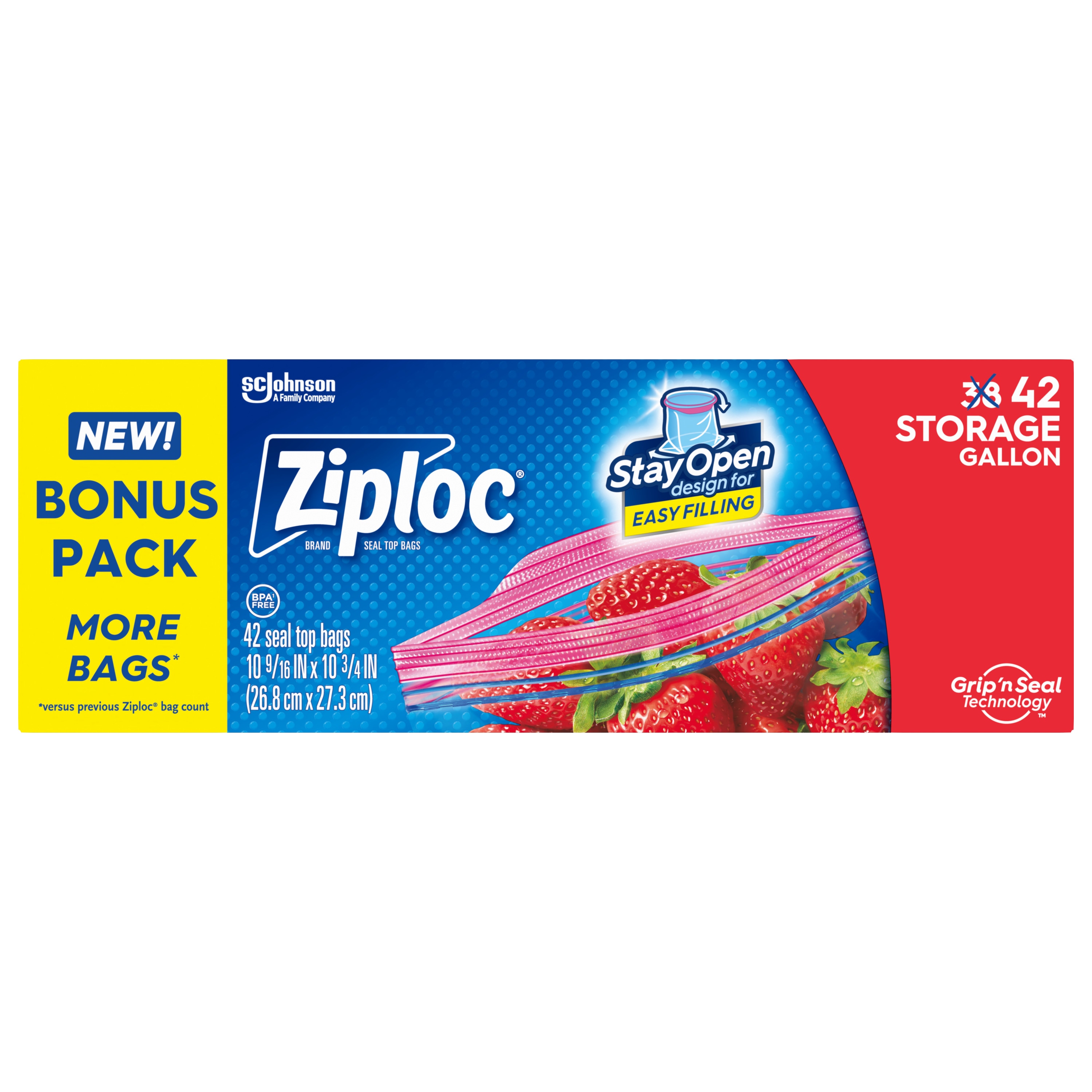 Ziploc Traditional Transparent Plastic Kitchen hutch #383233