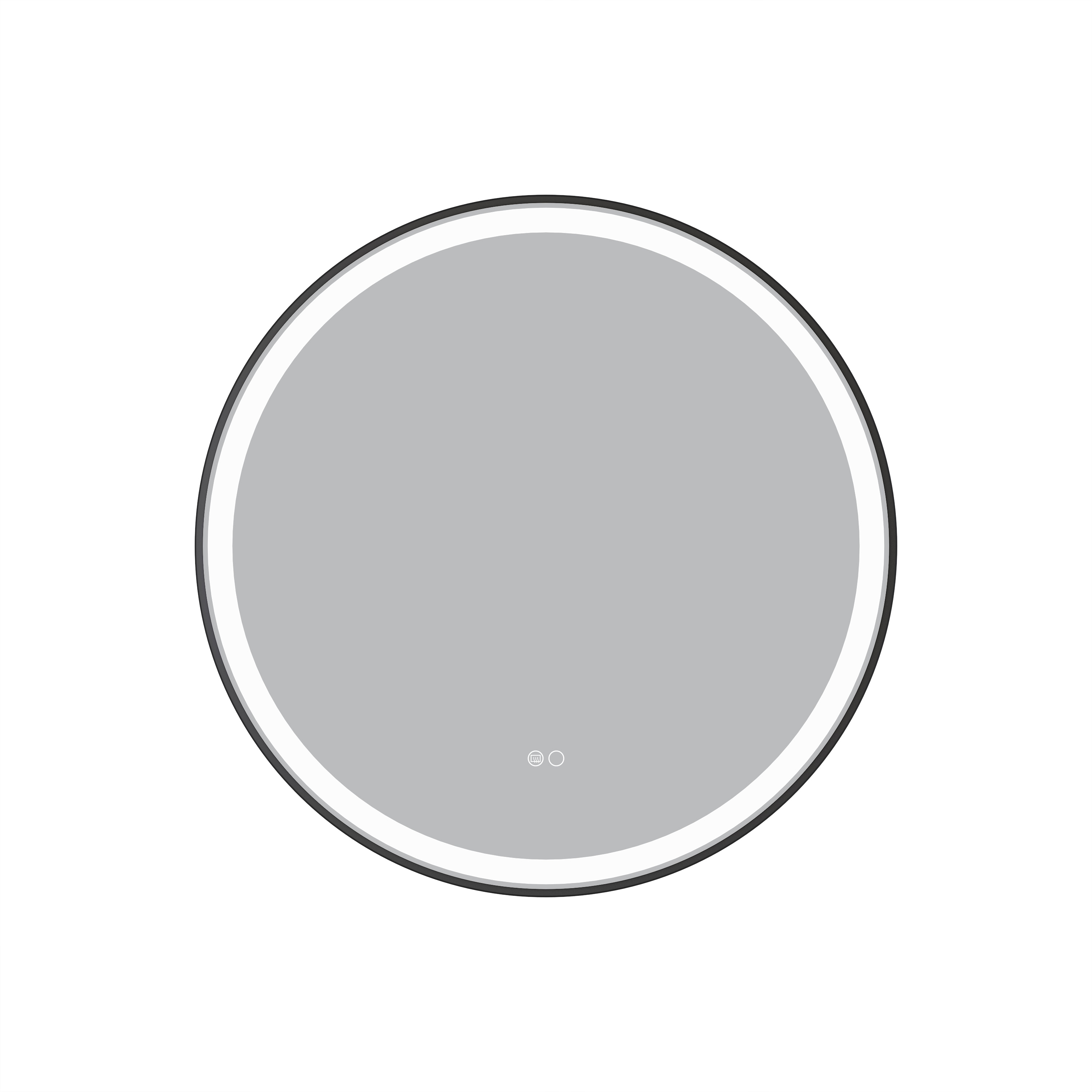 CALVON RC9-2828MB Framed-Bath-Mirrors - View #14