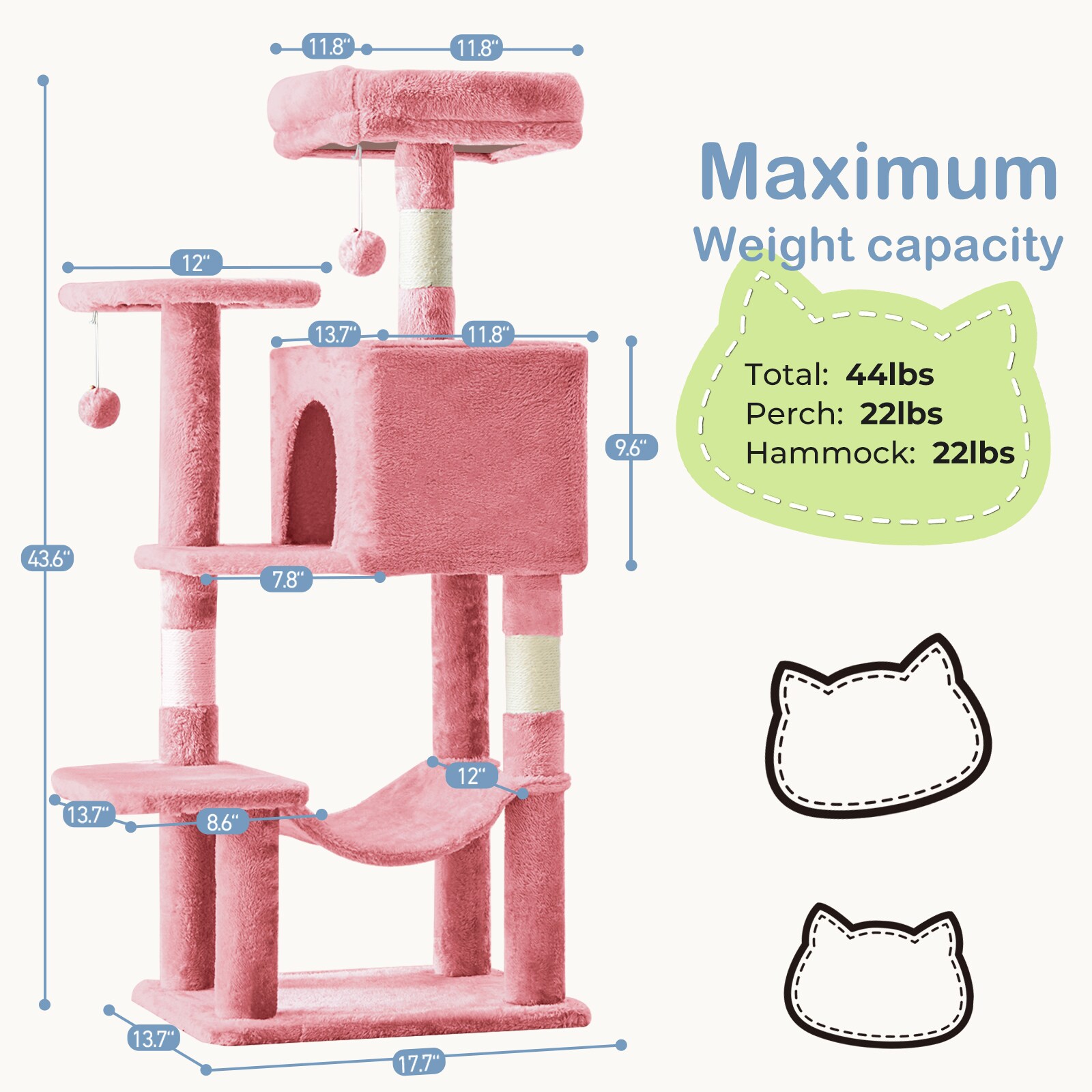OOU HJ286223 Cat-Trees - View #3