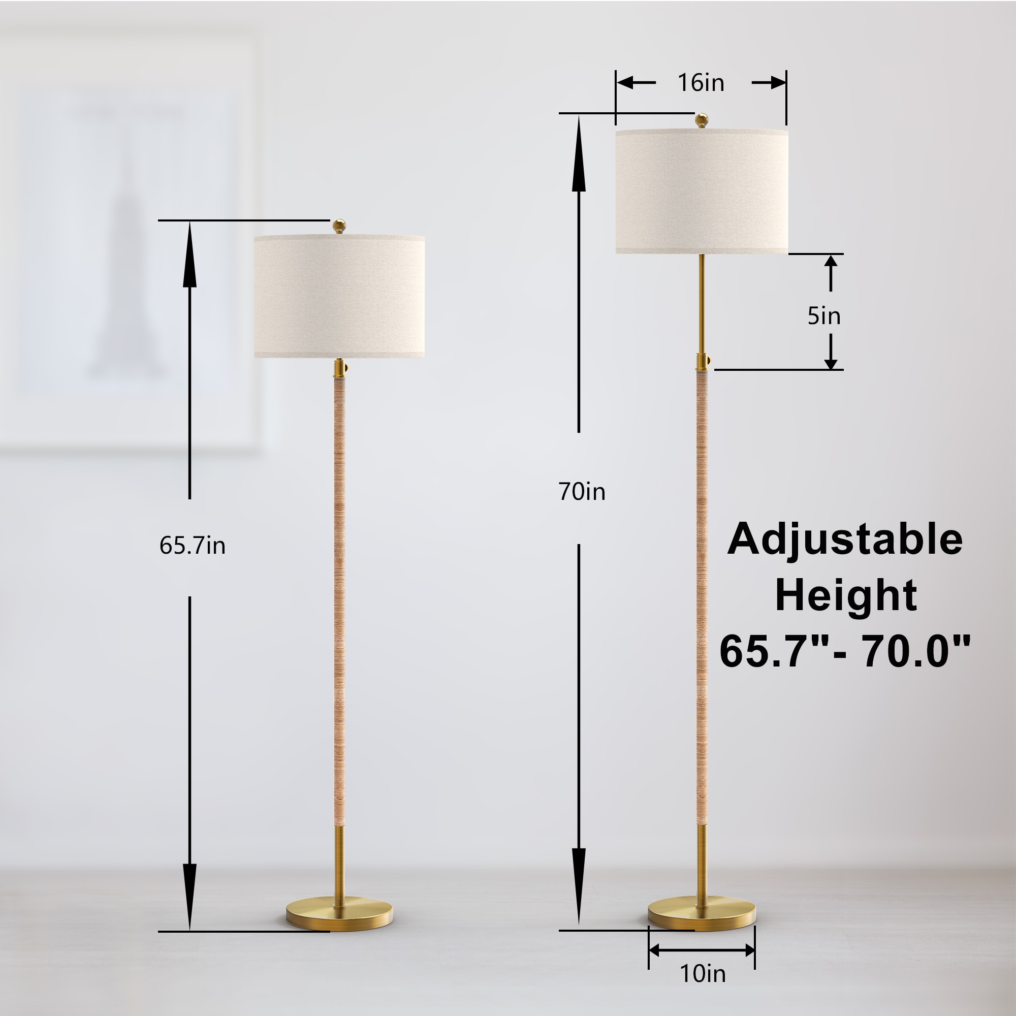 Maxax F262-GD floorlamps - View #4