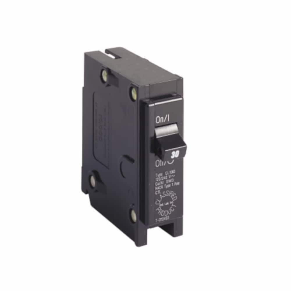 Eaton 372030 Type CH 30-amp 1 -Pole Standard trip Plug-On Neutral Circuit Breaker