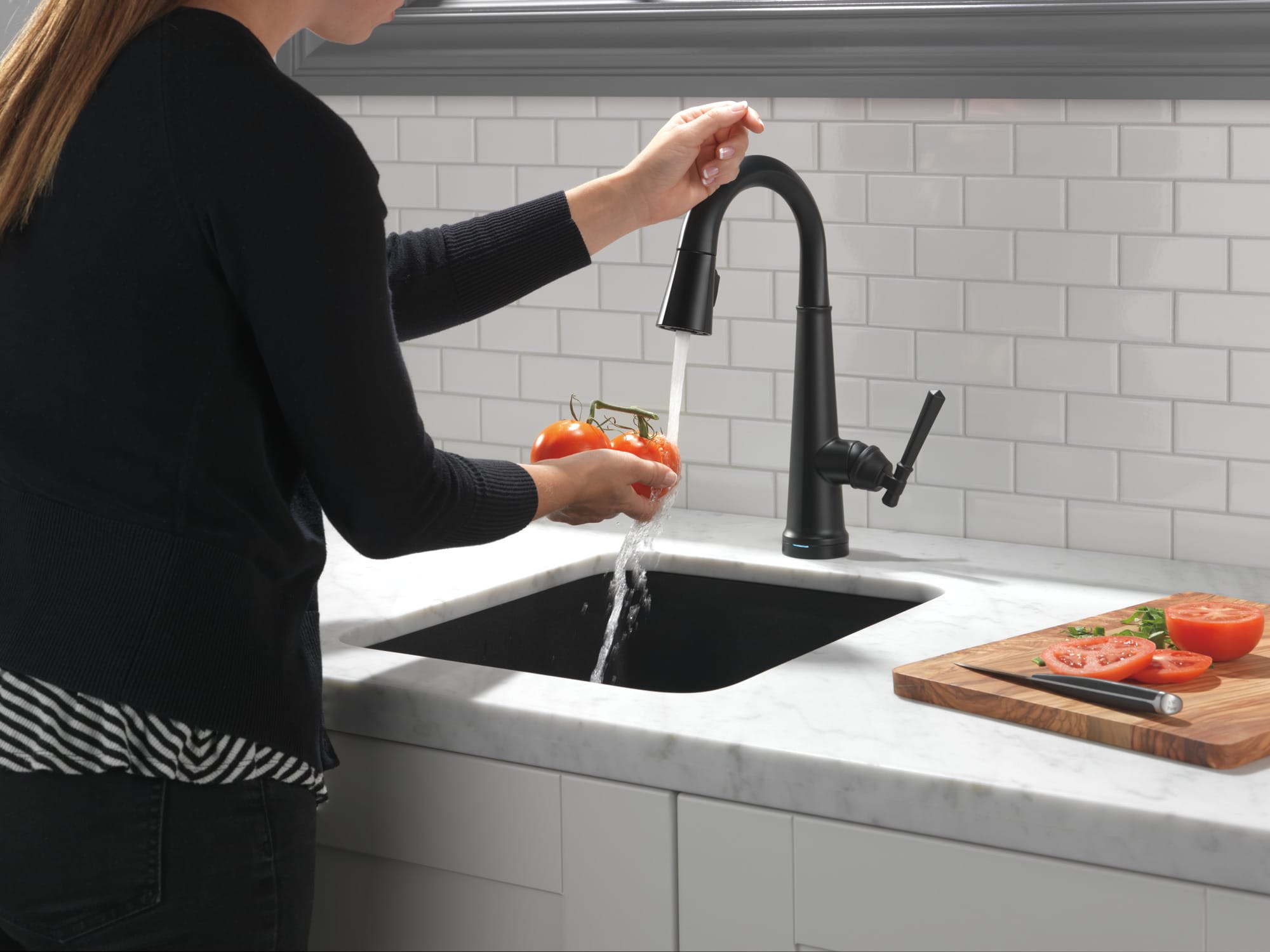 Delta 9982T-BL-DST Kitchen-Faucets - View #8