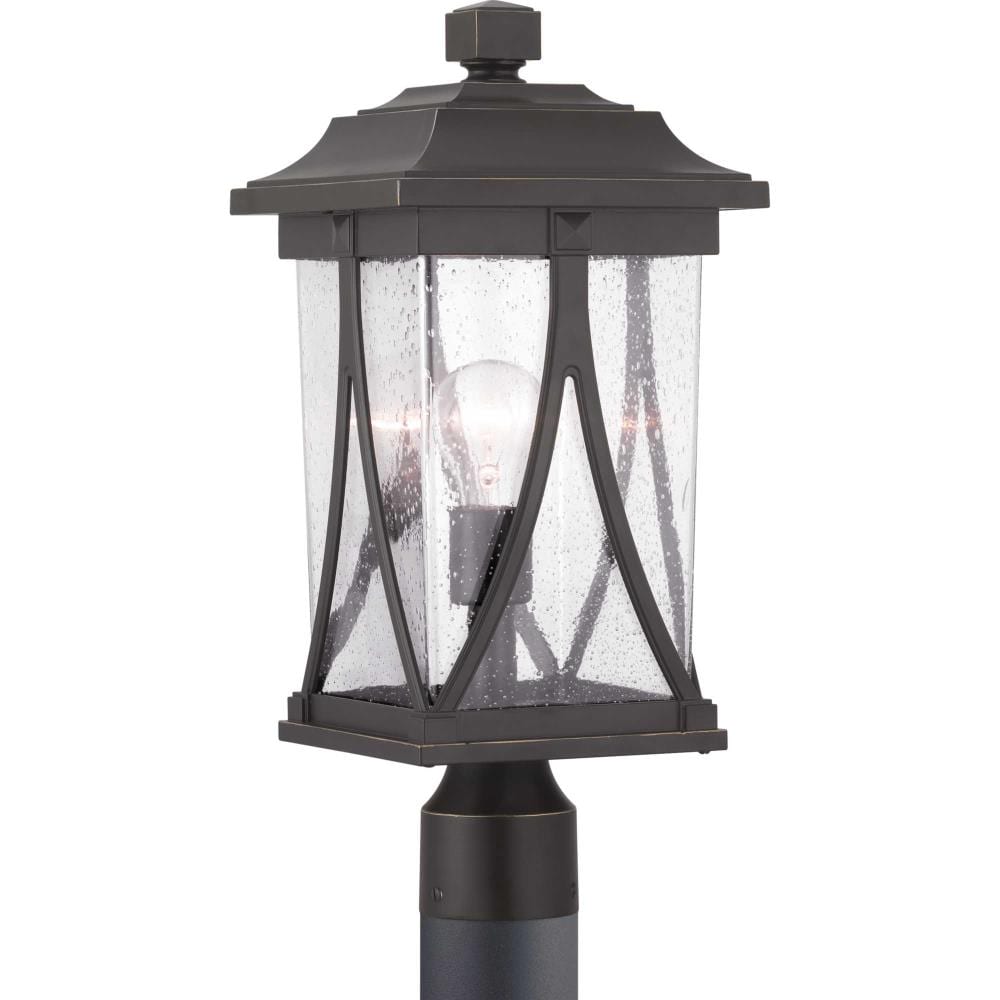 Progress Lighting P540011-020 Abbott 18.5-in Antique Bronze Traditional Outdoor Light post lantern