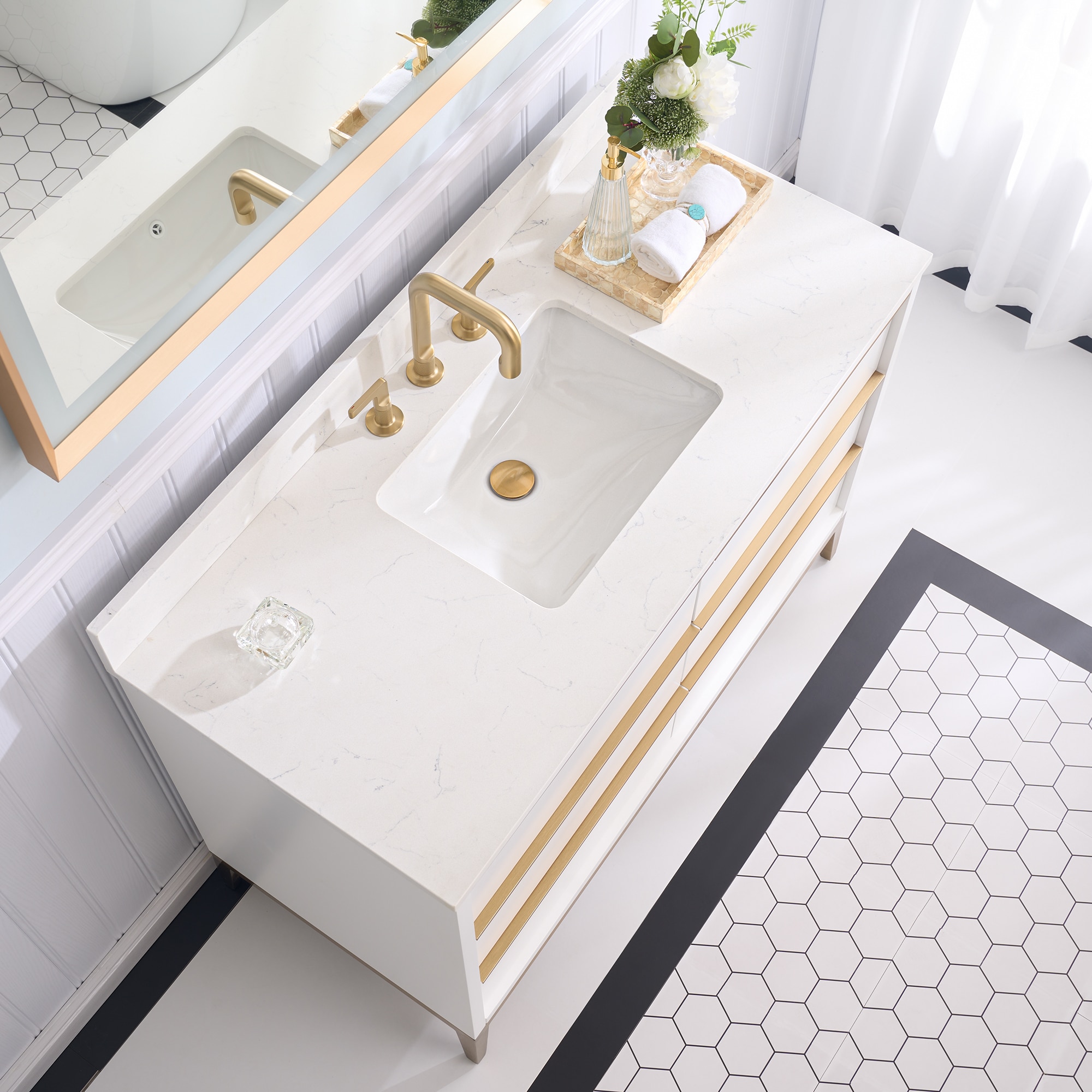WELLFOR BCB2124WH-SL Bath-Vanity-Combo - View #13
