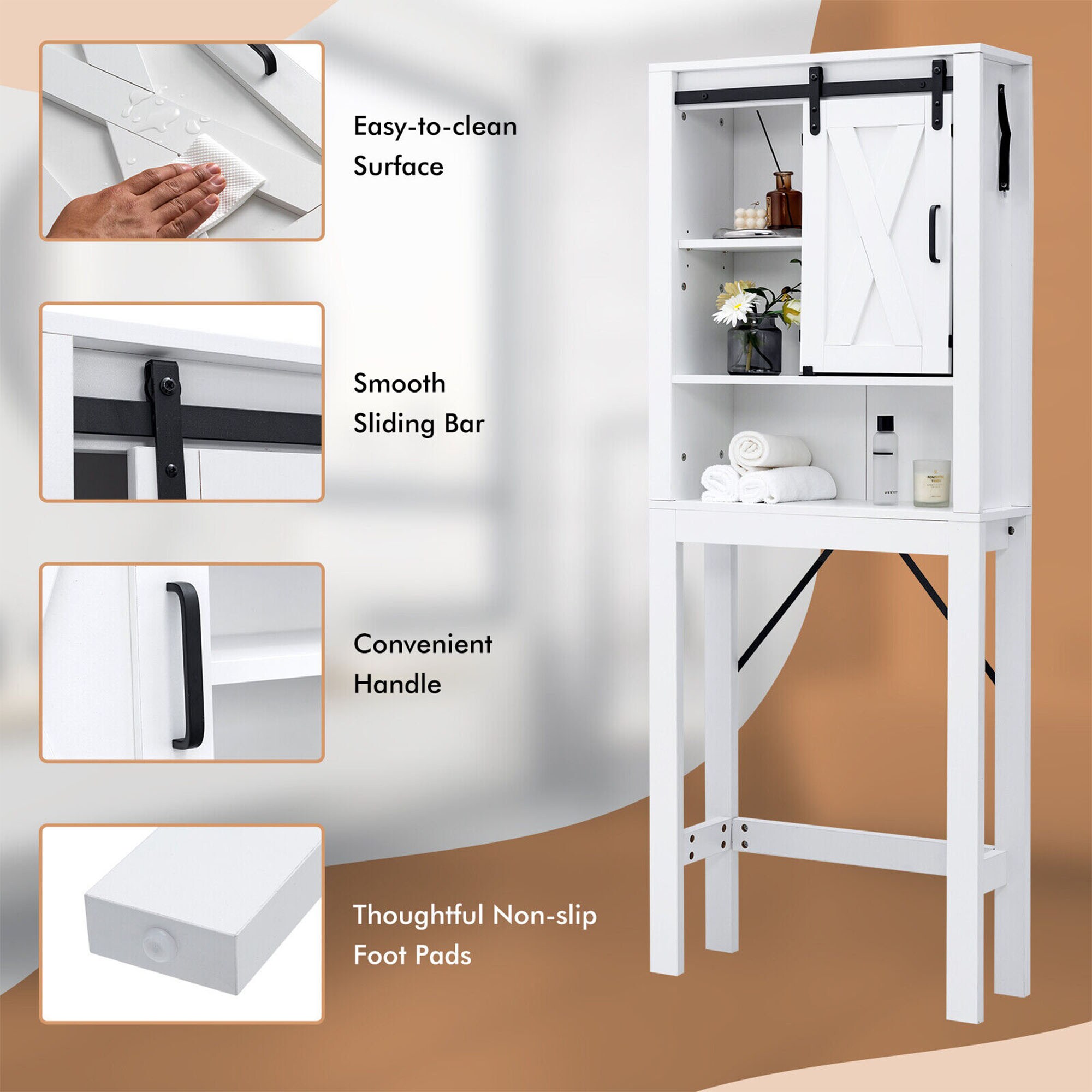 WELLFOR BTJ7826WH etageres - View #5