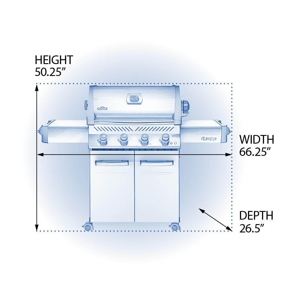 NAPOLEON P500NSS-3 Gas-Grill - View #14