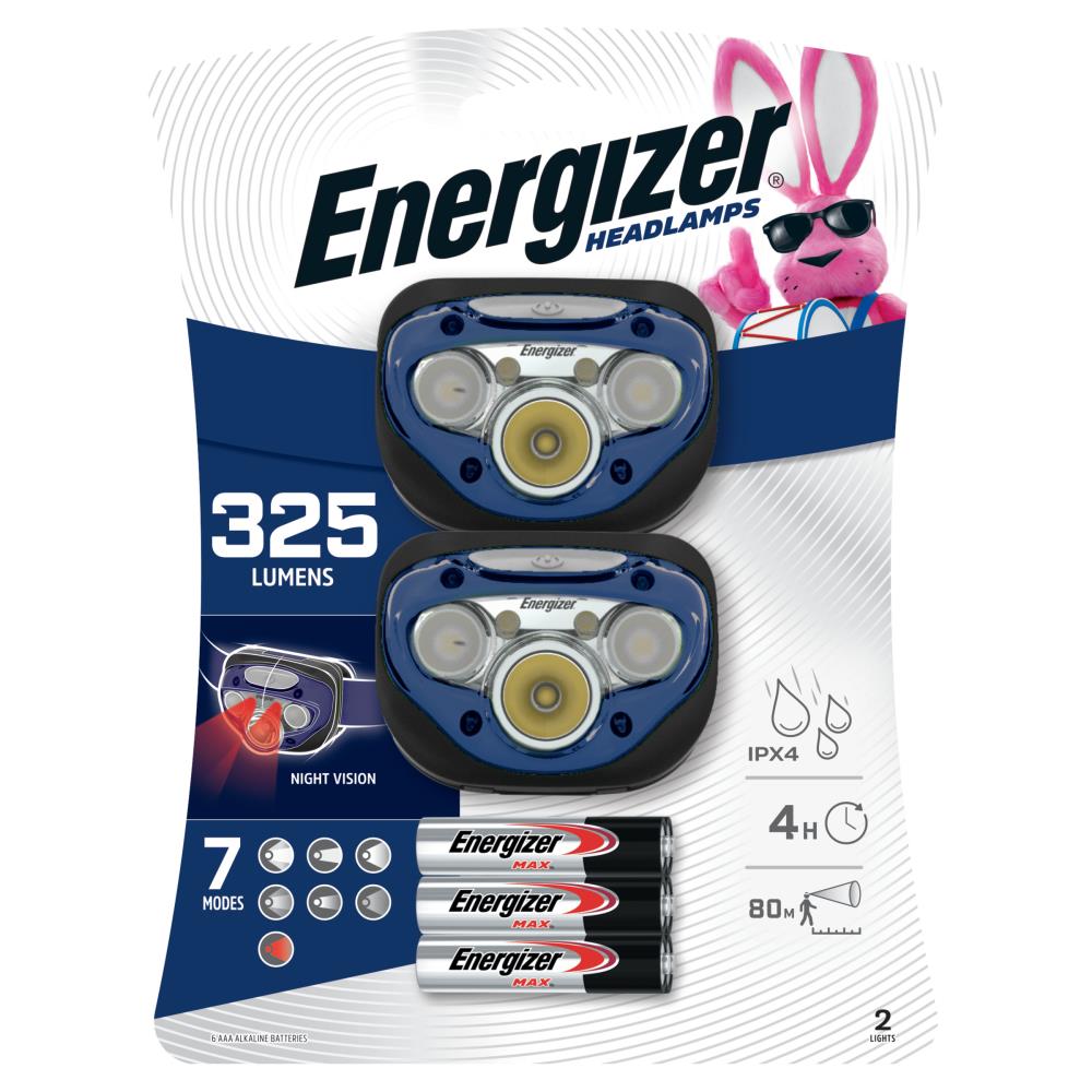 Energizer 325-Lumen LED Headlamp (Battery Included) in the Headlamps  department at