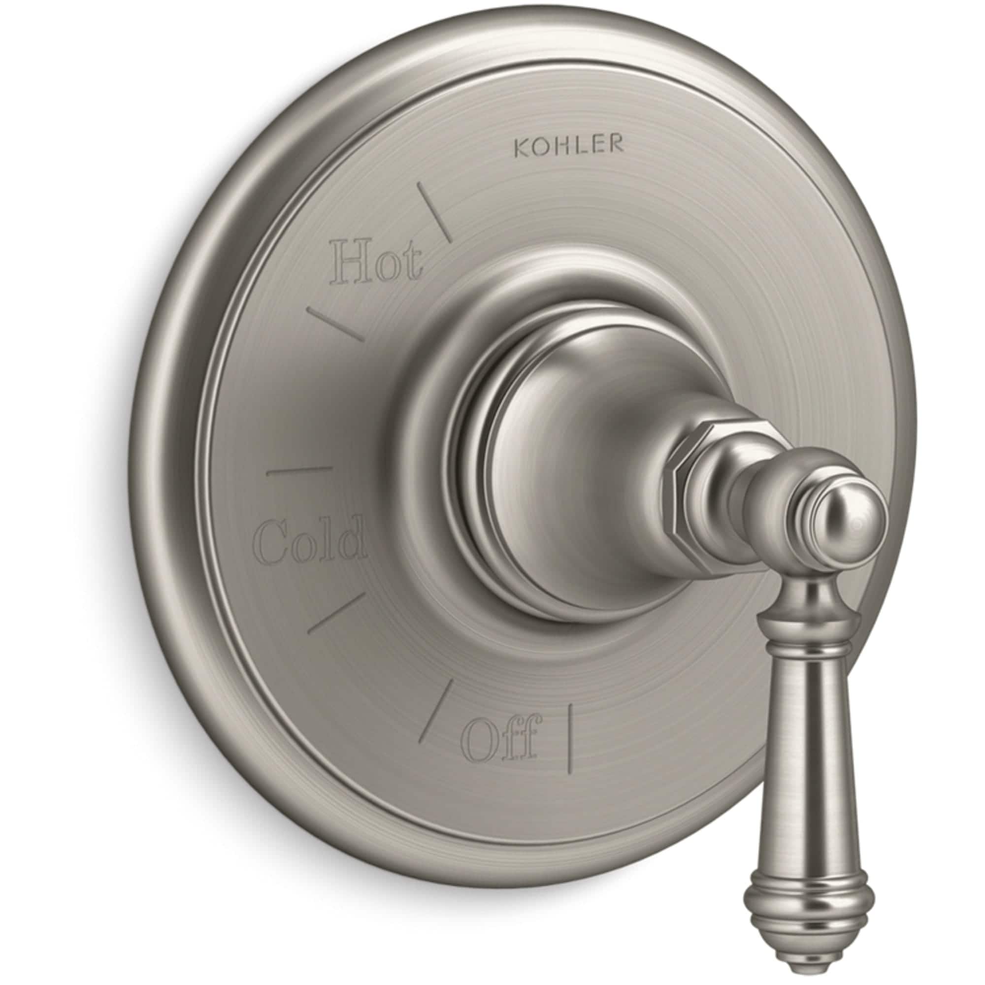 KOHLER TS72767-4-BN Vibrant Brushed Nickel Lever Shower Faucet Handle