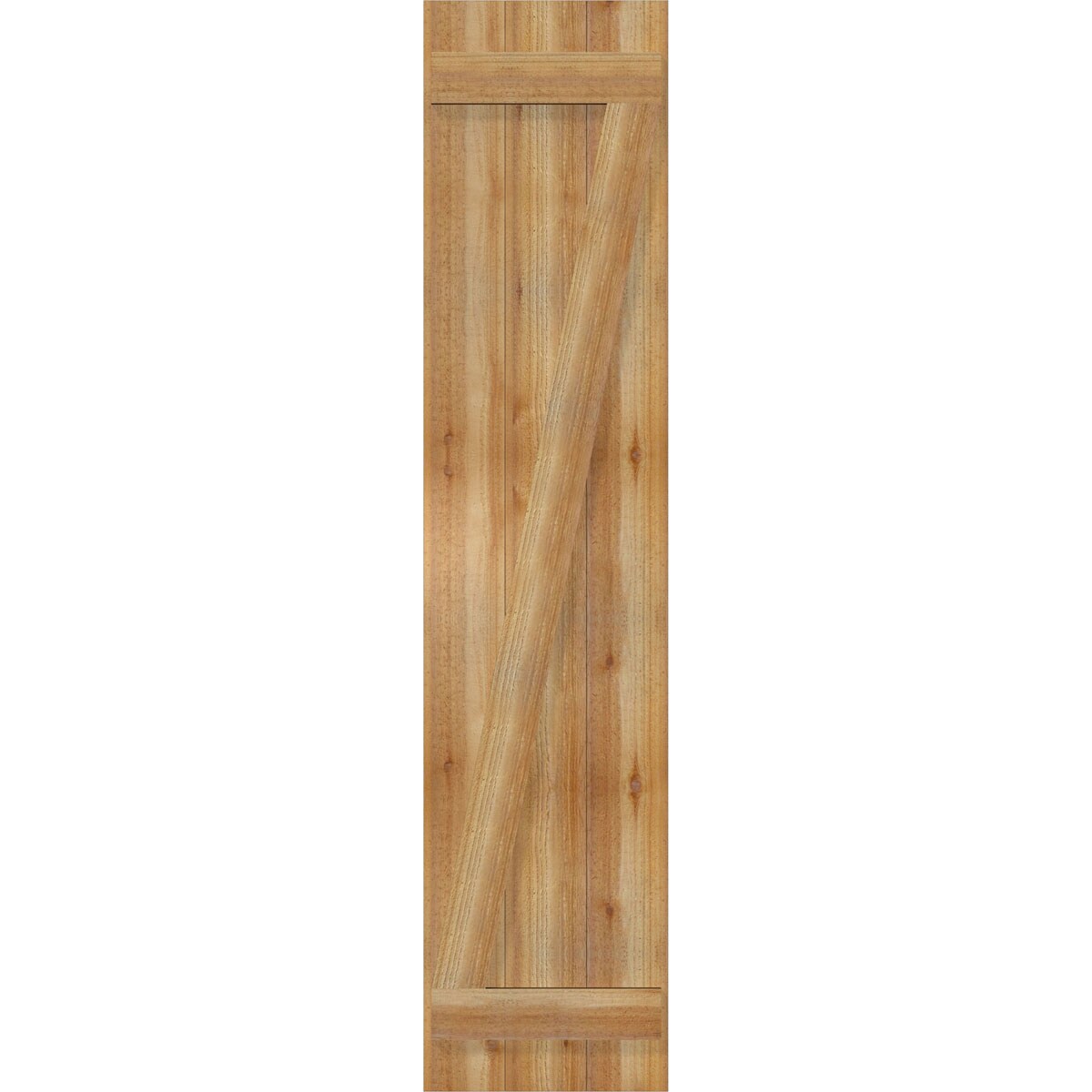 Ekena Millwork RBJ06Z16X072RWR Exterior-Shutters - View #5