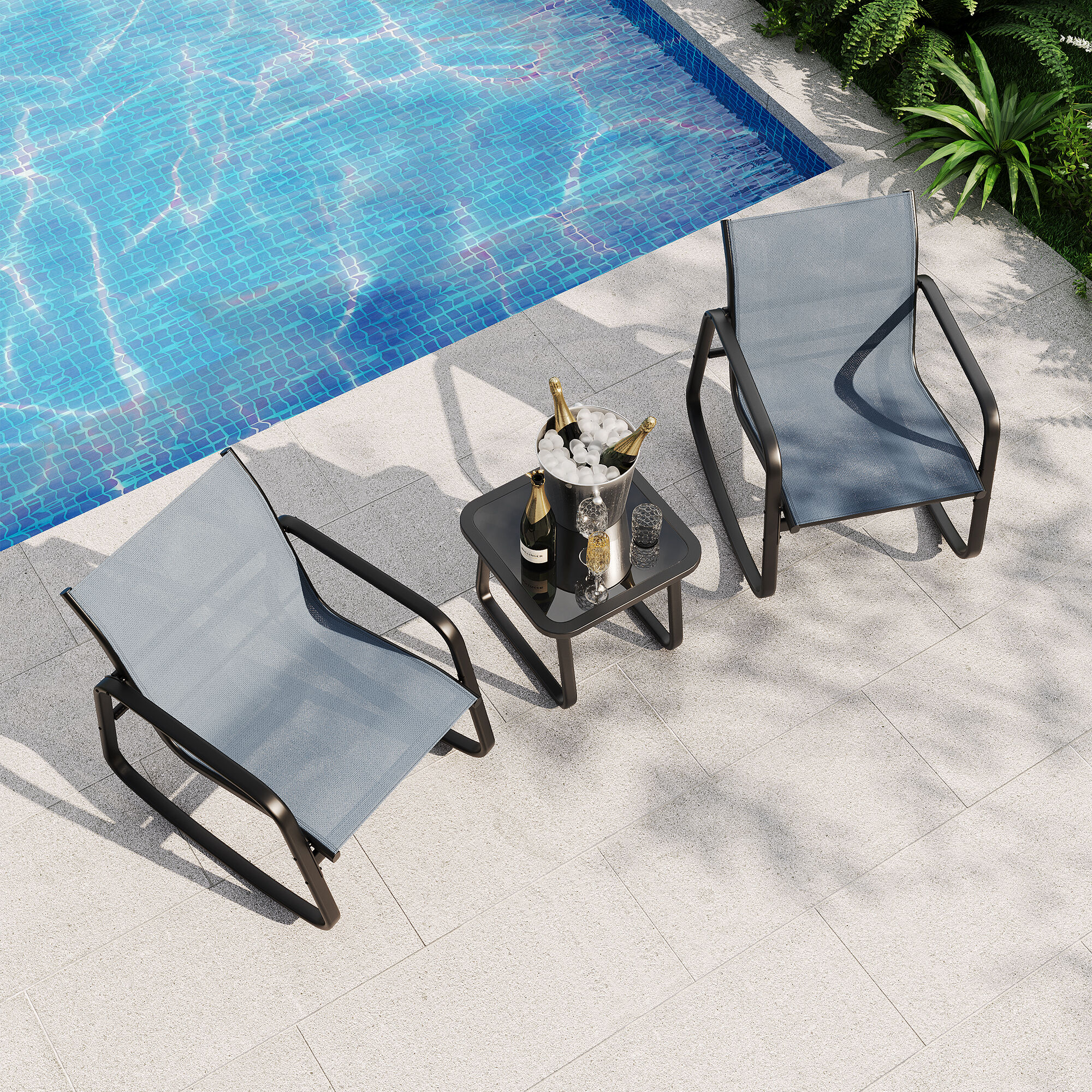 Garvee XICJF6GB6WTEPYV28CEF Patio-Dining-Sets - View #8