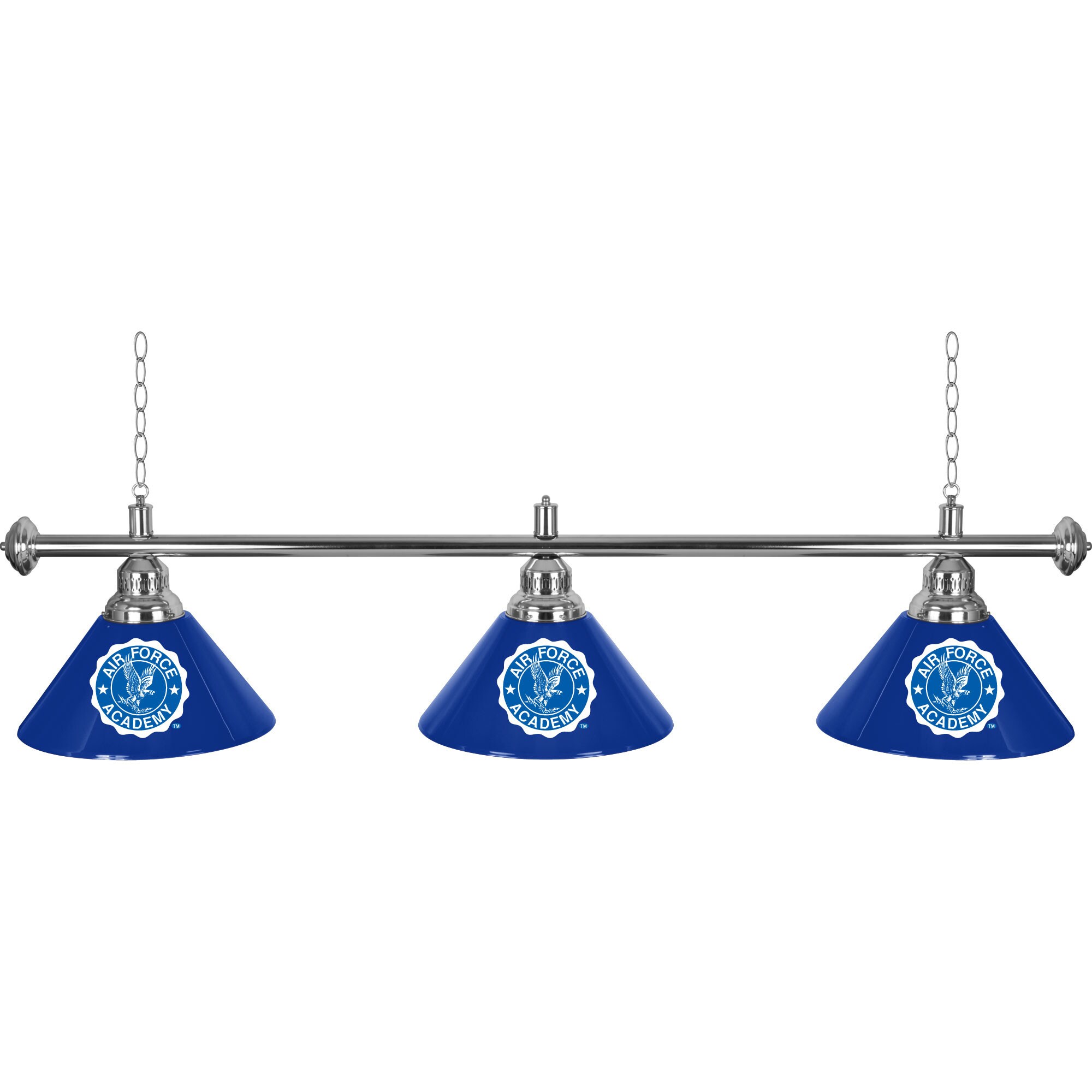 Trademark Gameroom CLC603-AF Three Shade Lamps Multiple Medium base (E-26) Pool Table Lighting