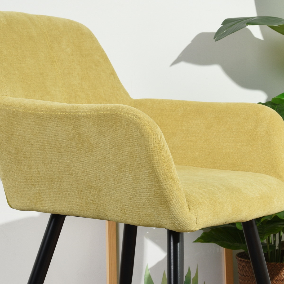 CASAINC CROMWELL YELLOW Dining-Chairs - View #7