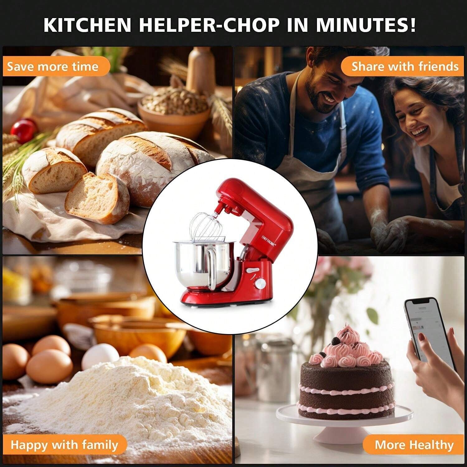 Jeremy Cass ZNKI44741RED Stand-Mixers - View #6