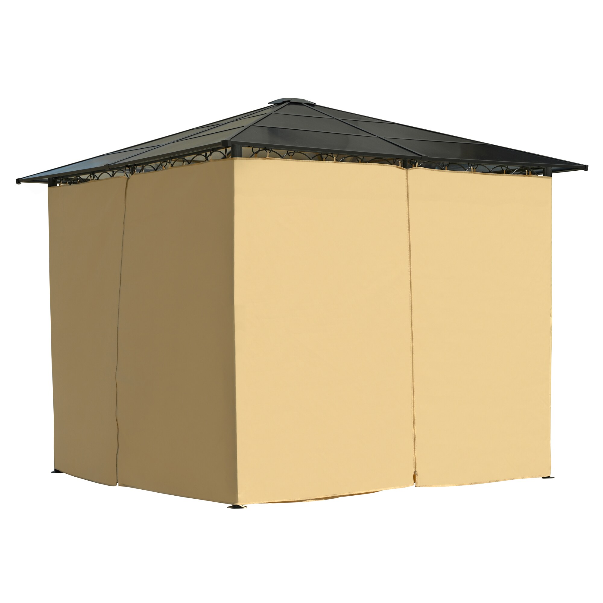 SINOFURN SYA010483BG Wood-Resin-Gazebos - View #18