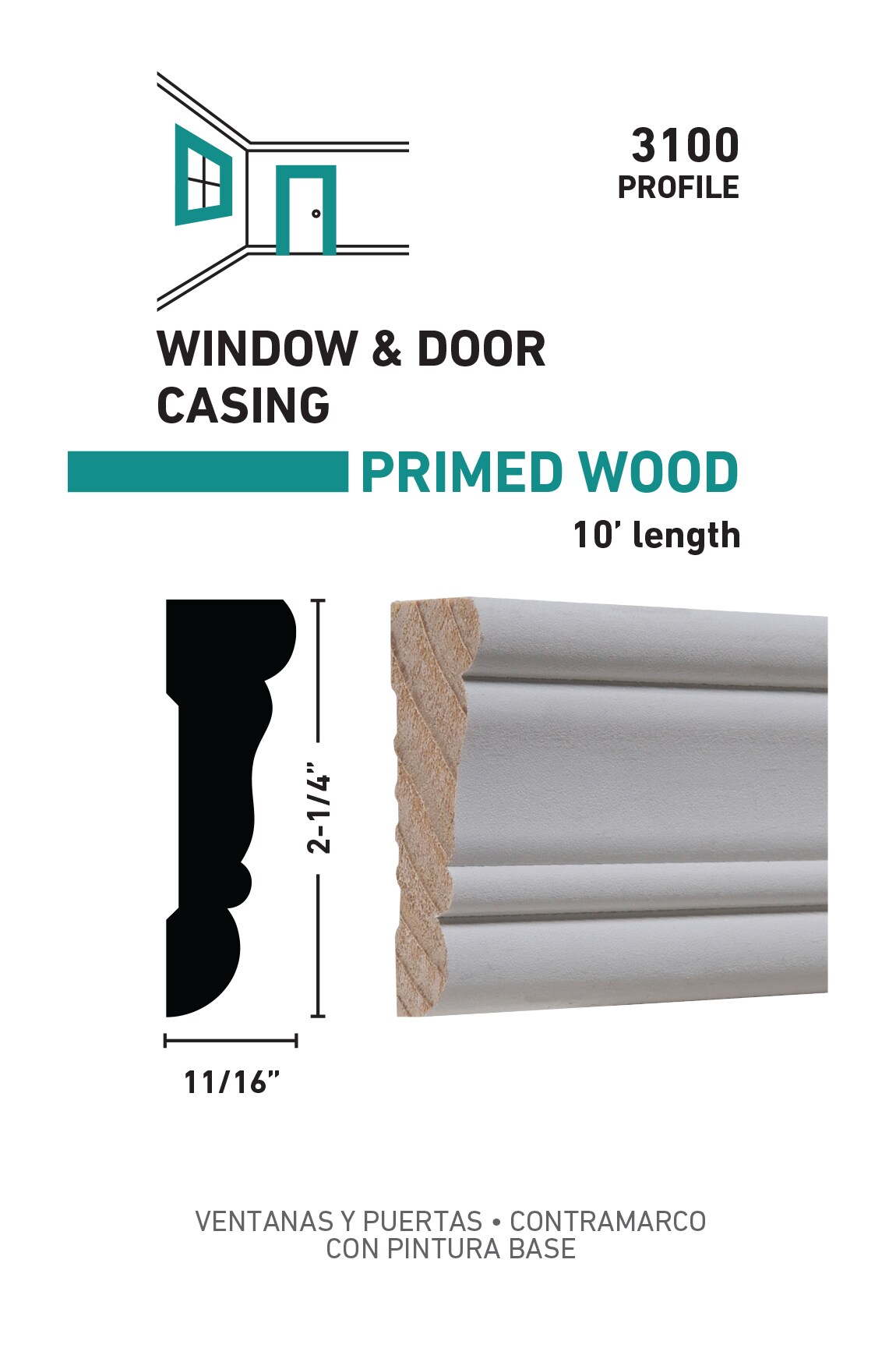 RELIABILT L043100210 Window-Door-Casings - View #3