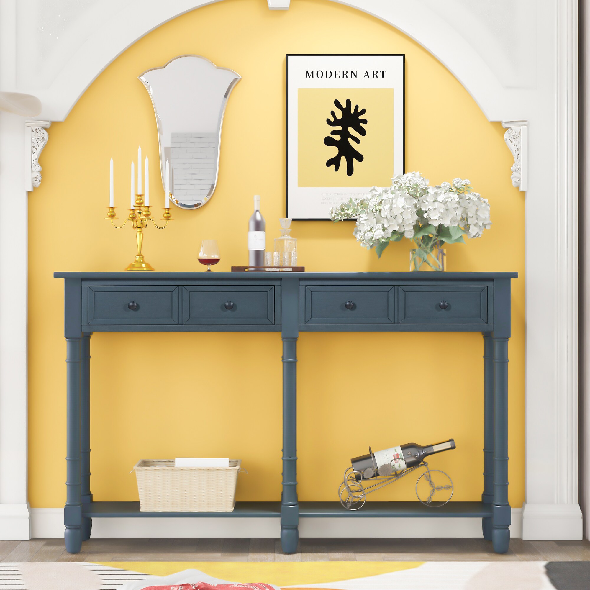 SINOFURN SYA330146BL Console-Sofa-Tables - View #12