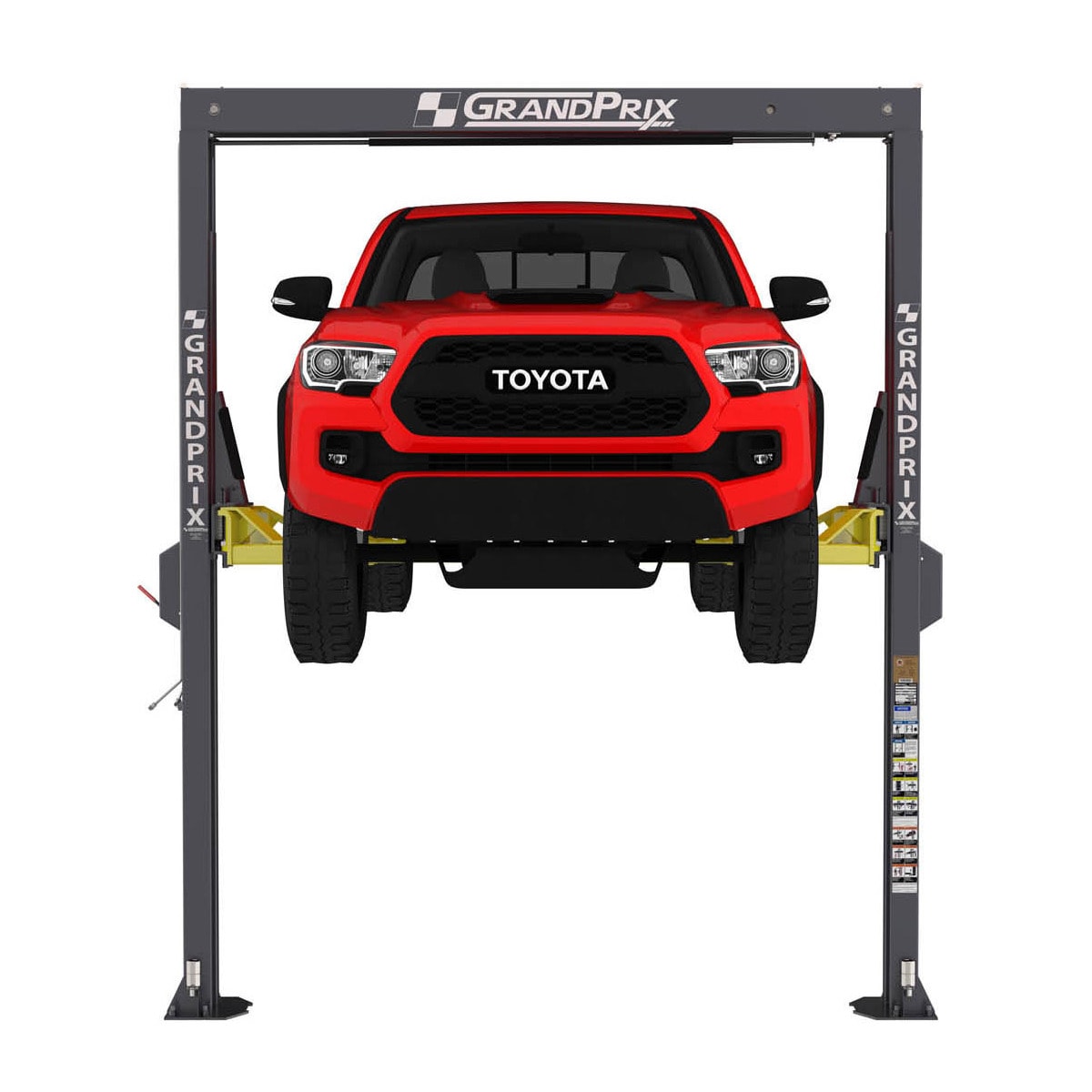 BendPak 5175992 GP-7 Grandprix Series 2-post Lift, 7,000 Lb. Capacity, 150 In. Oa Height, 78 In. Lifting Height