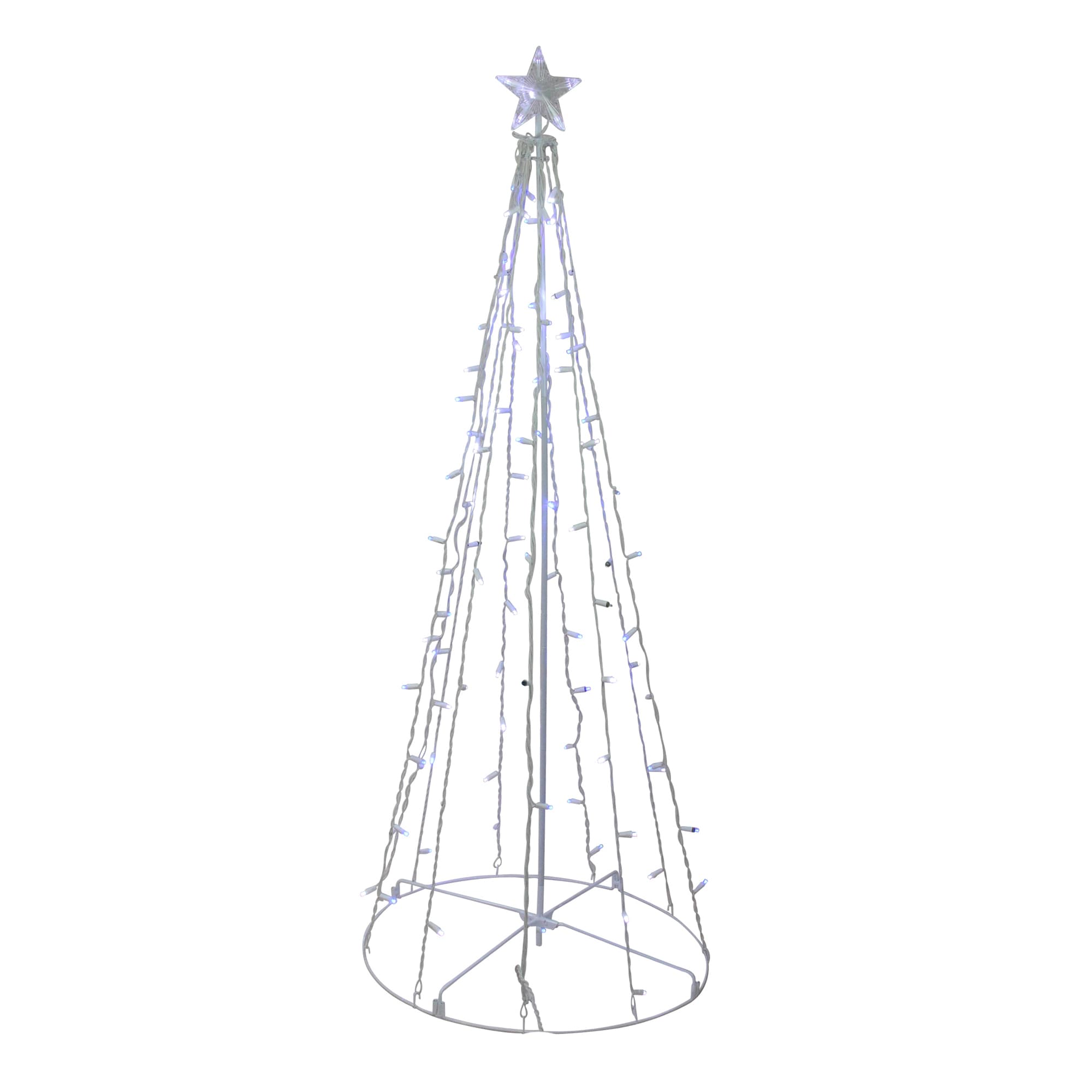 Northlight 32912683 60-in Freestanding Christmas tree Light with Multicolor LED Lights