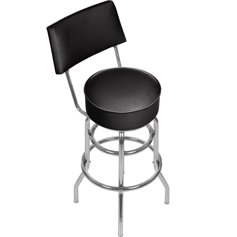 chrome bar stools with back