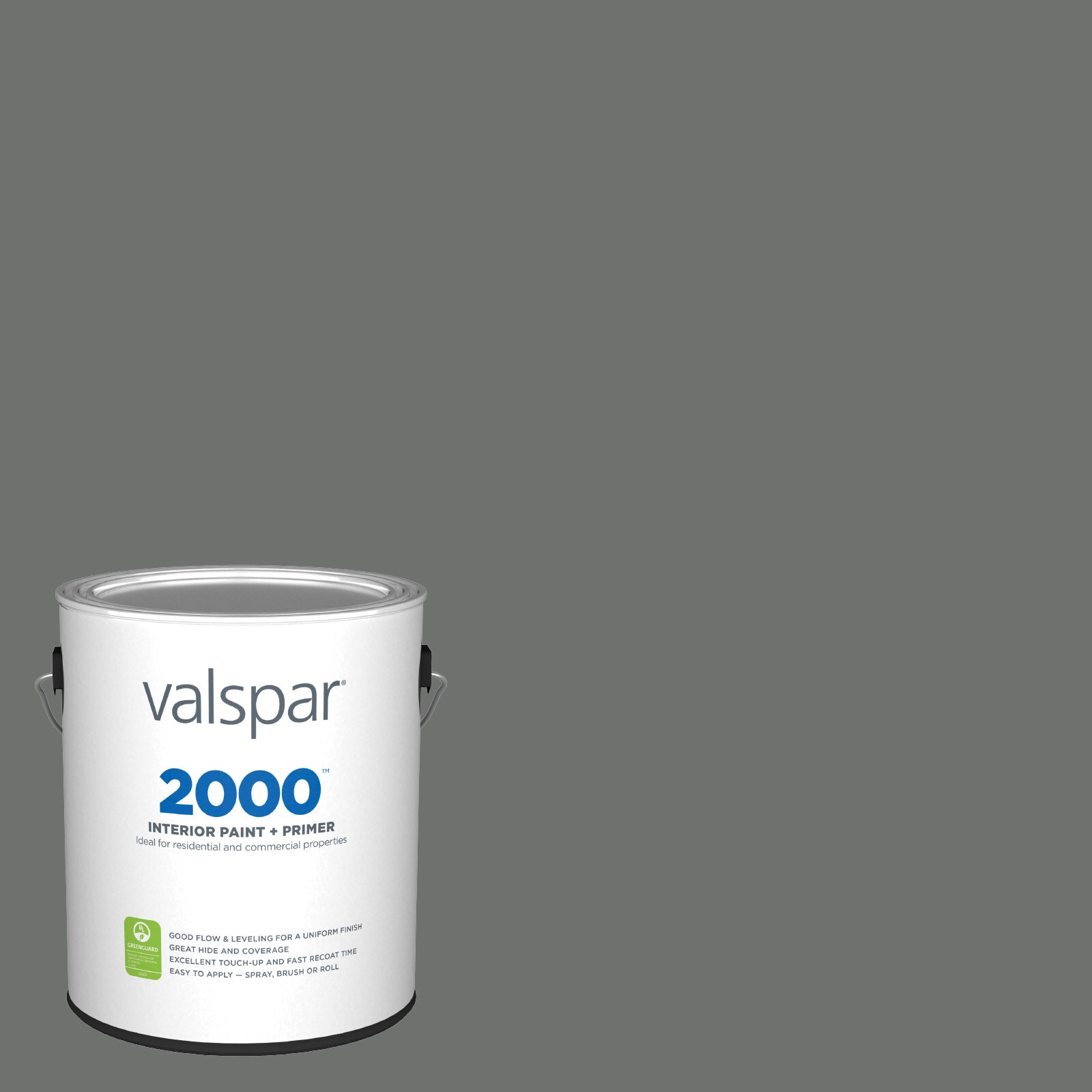 Valspar 2000 Eggshell Ocean Storm 4004-2b Latex Interior Paint + Primer ...