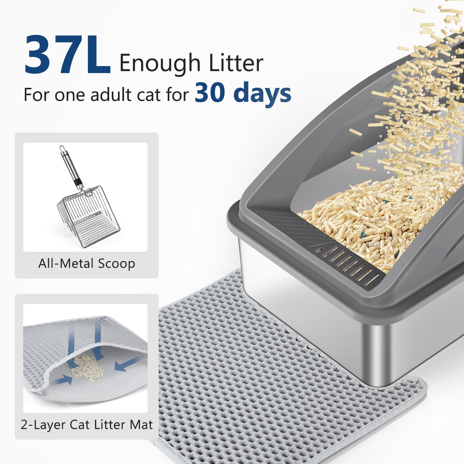 Anqtovp LAN0302B19 Cat-Litter-Box - View #5