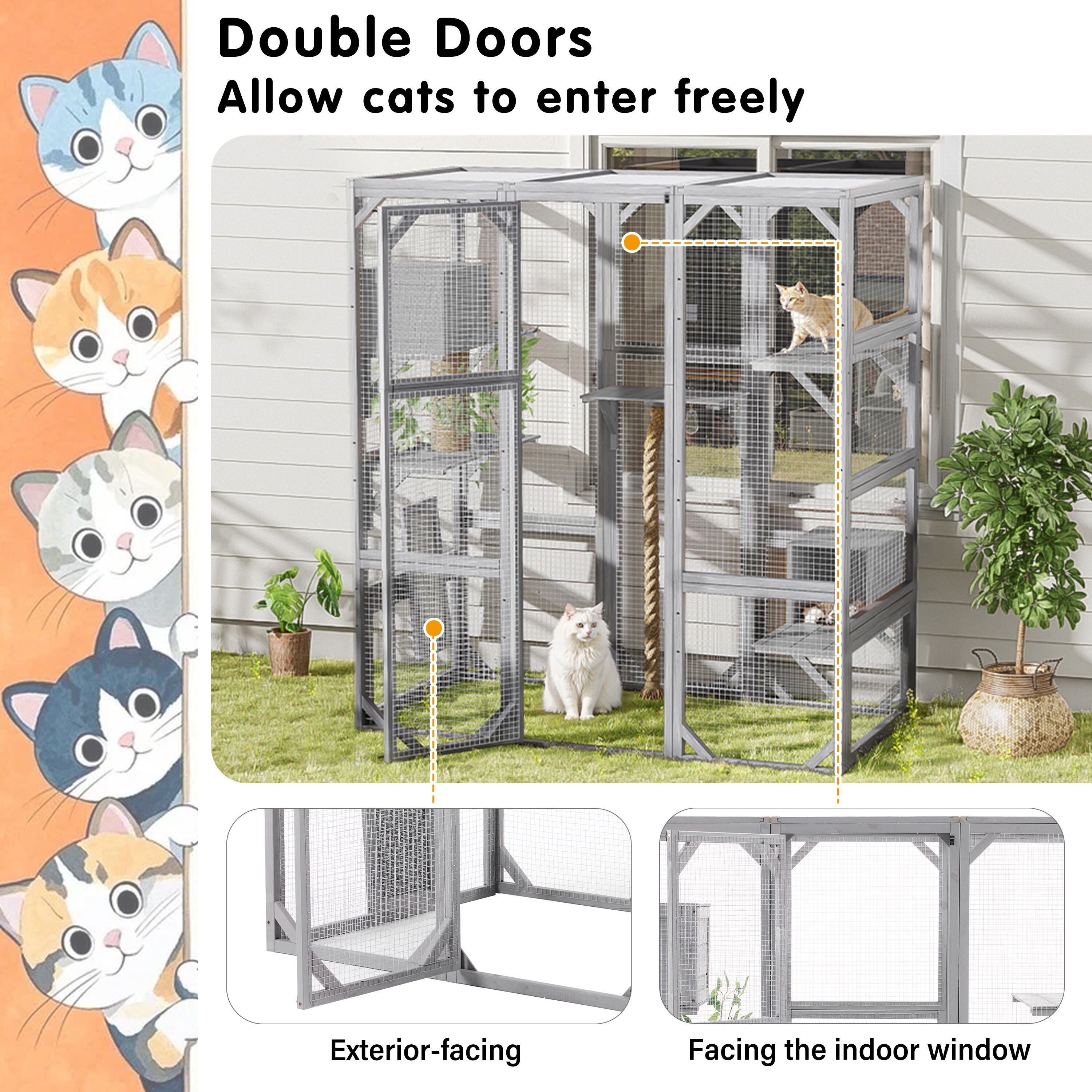 LOVMOR SF-R-N719P283198E Dog-Houses - View #3