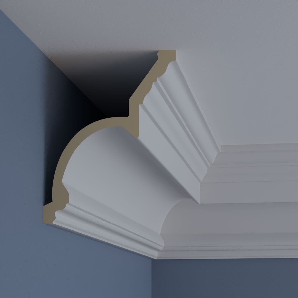 Ekena Millwork MLD08X06X10FO-CASE-8 Crown-Moulding - View #10