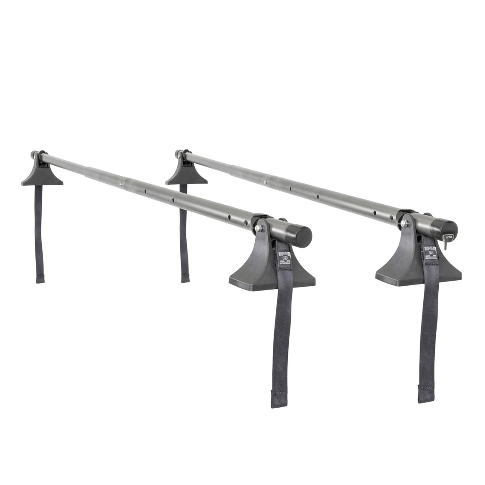 APEX  Steel Universal Telescoping Strap-Attached Roof Cross Bars 44 Inches to 60 Inches Wide