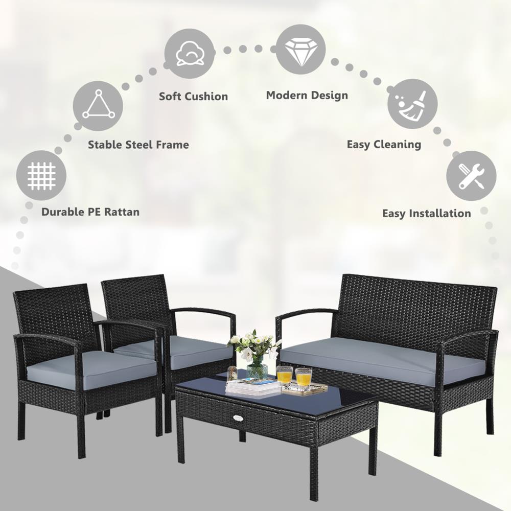 Costway GYM01325 Patio-Sofas-Daybeds - View #6