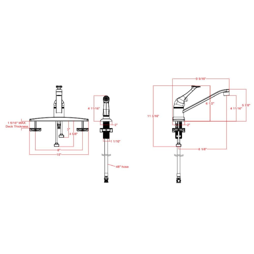 Design House 546010 Kitchen-Faucets - View #3