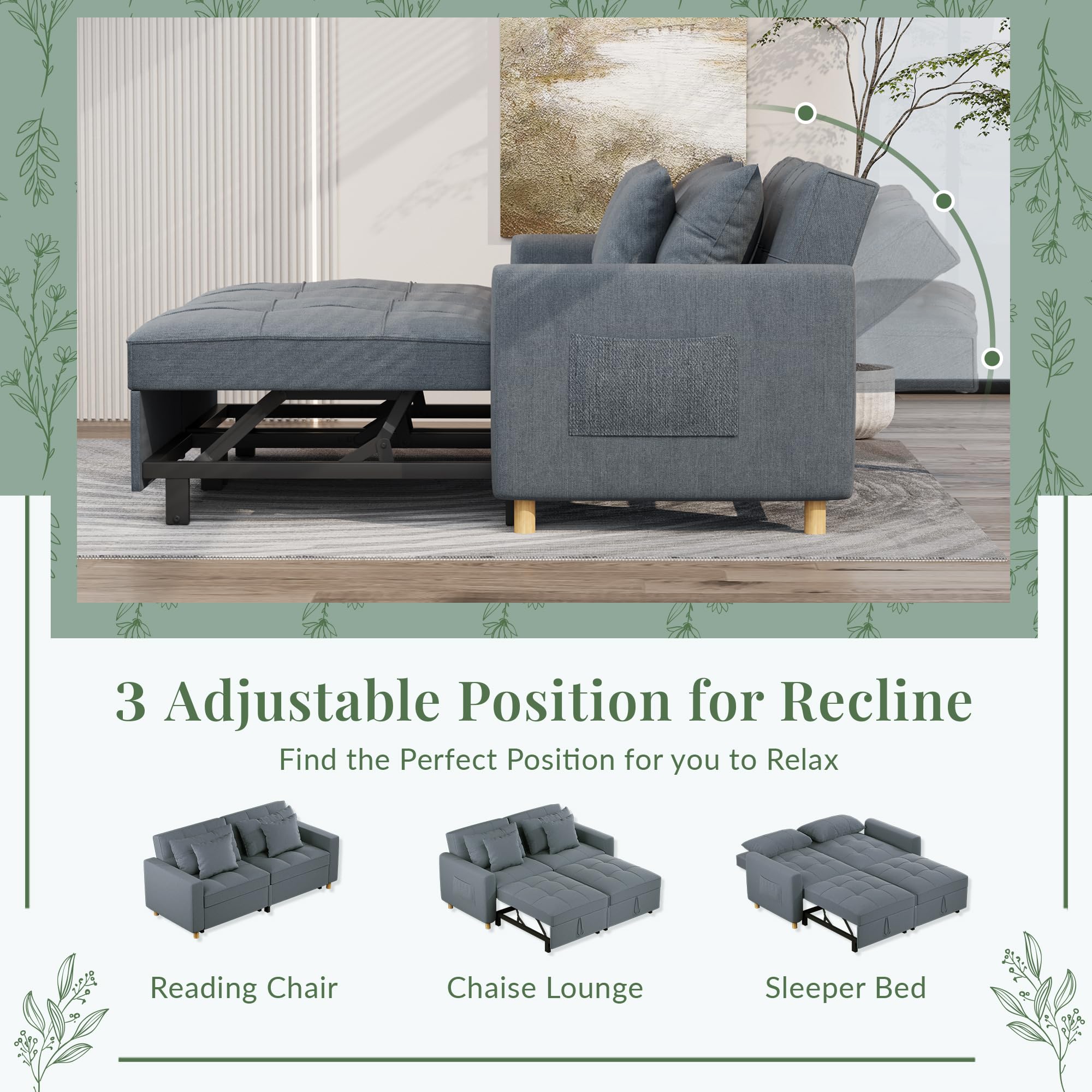 AECOJOY 13170DG-LS01 futons - View #2