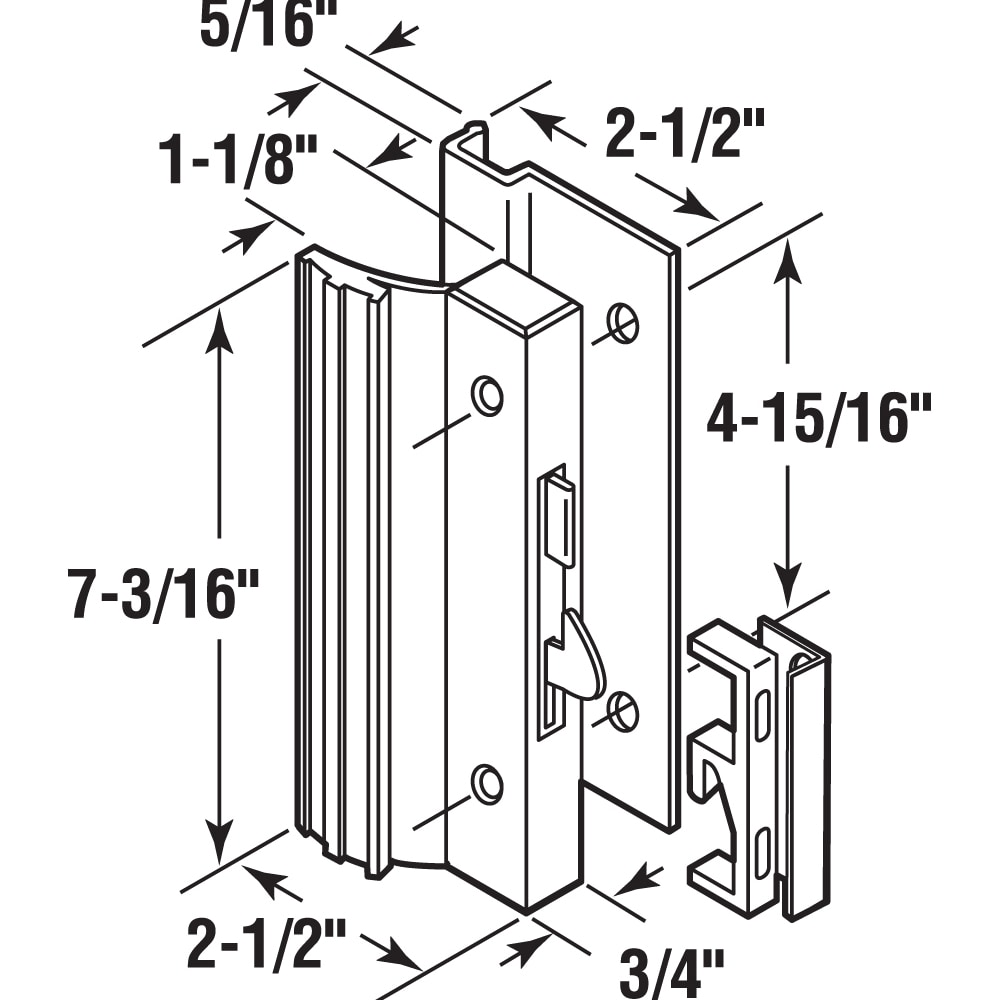 Prime-Line C 1001 Sliding-Patio-Door-Handles - View #3