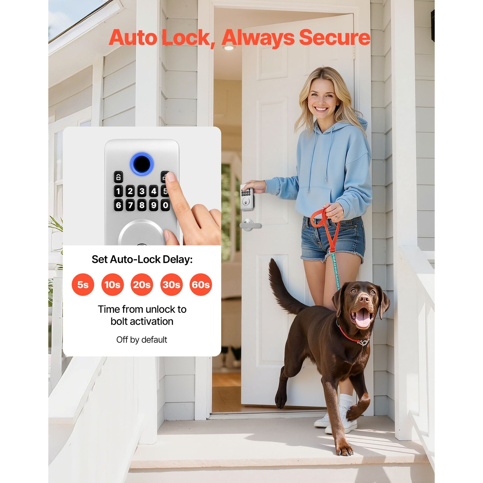 Mecale YAS-JNHZ62 Electronic-Door-Locks - View #5