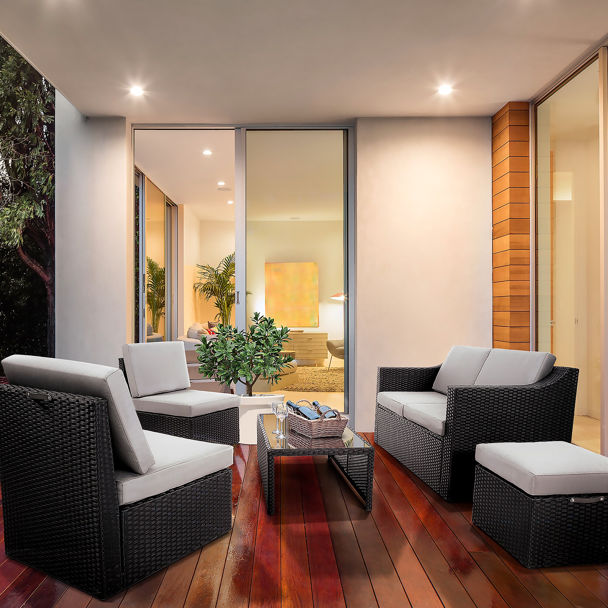  EL-SF6-HG-WL3 Patio-Sofas-Daybeds - View #7
