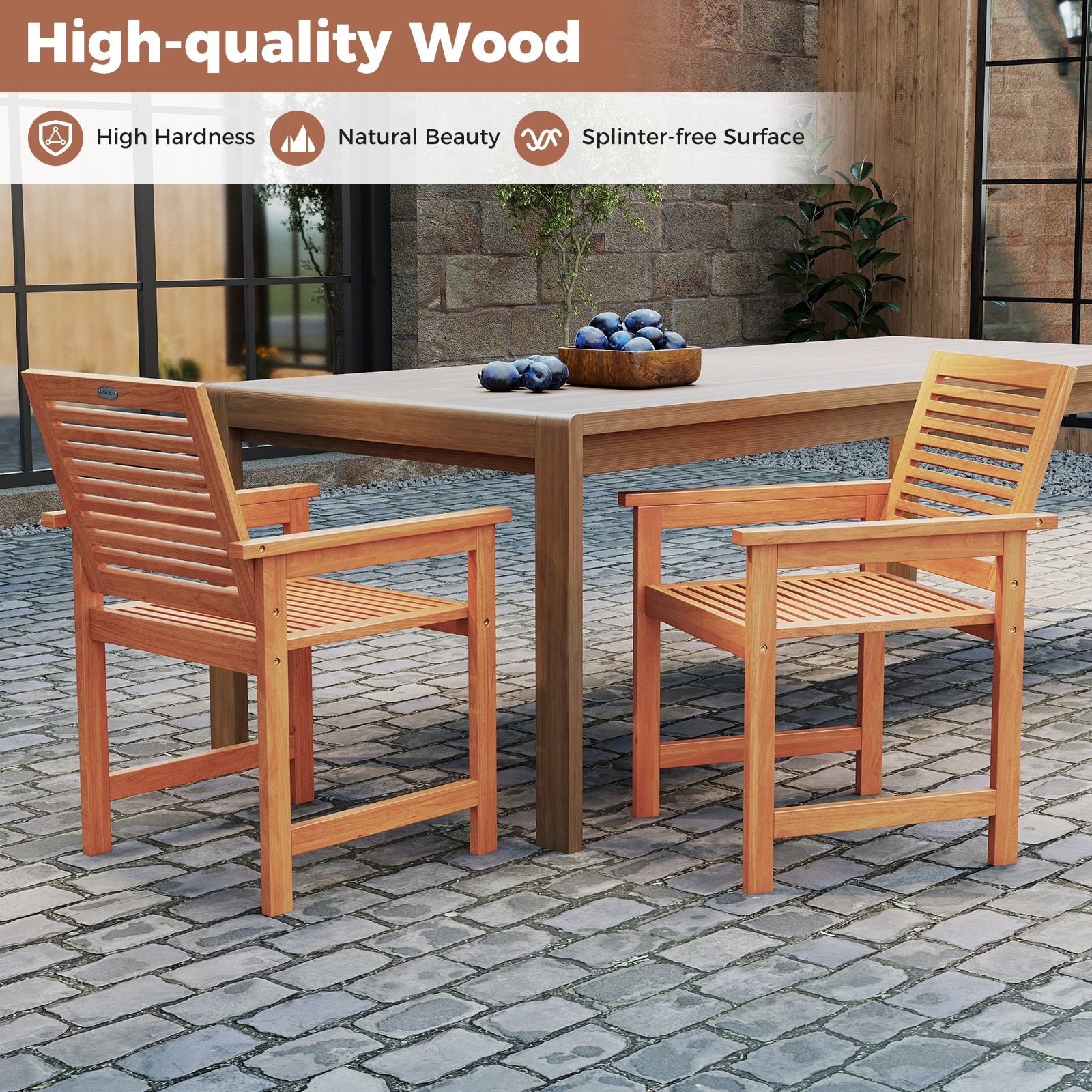 Forclover HYFE-73224R Patio-Dining-Sets - View #5