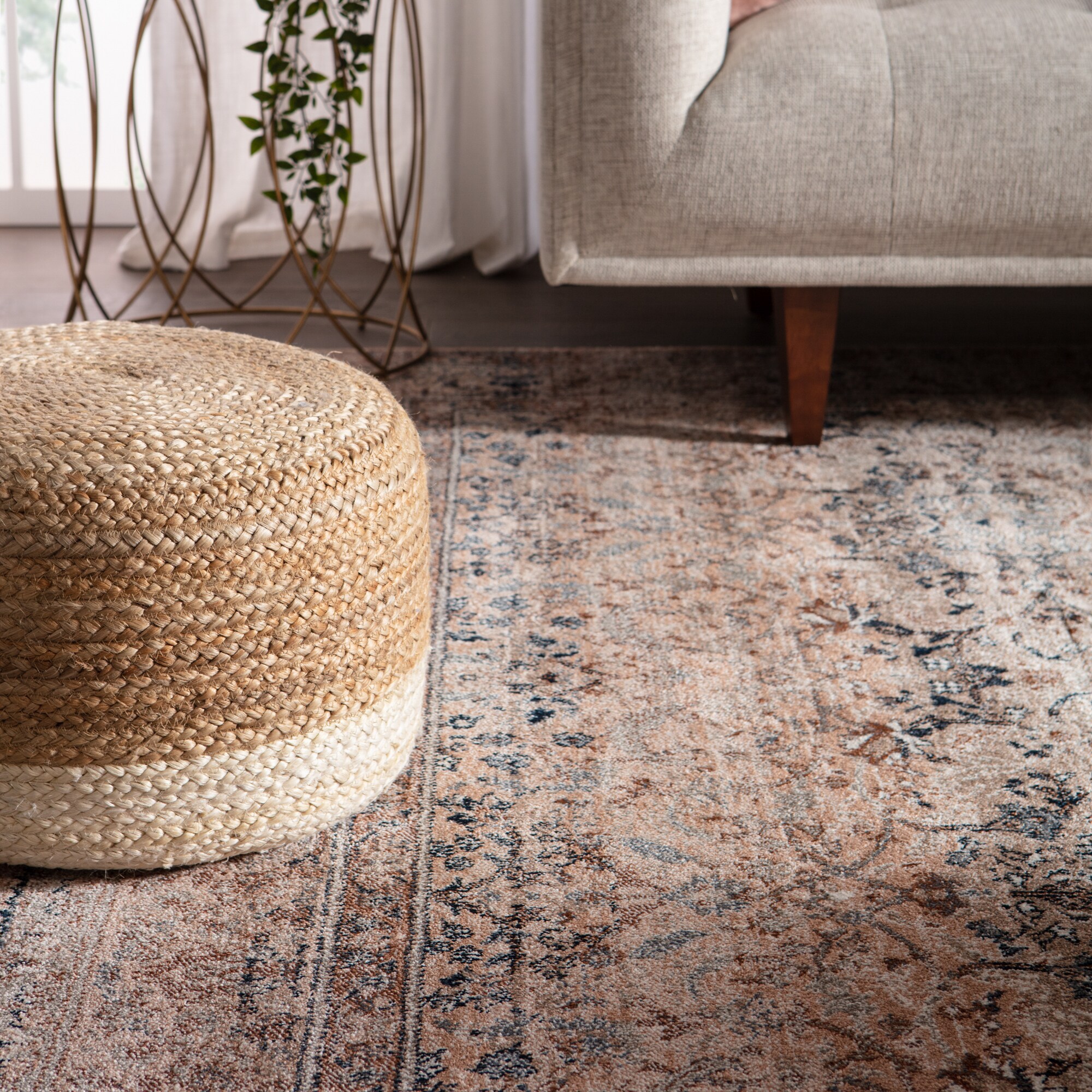 Jaipur Living BRF100462 Indoor-Ottomans - View #4