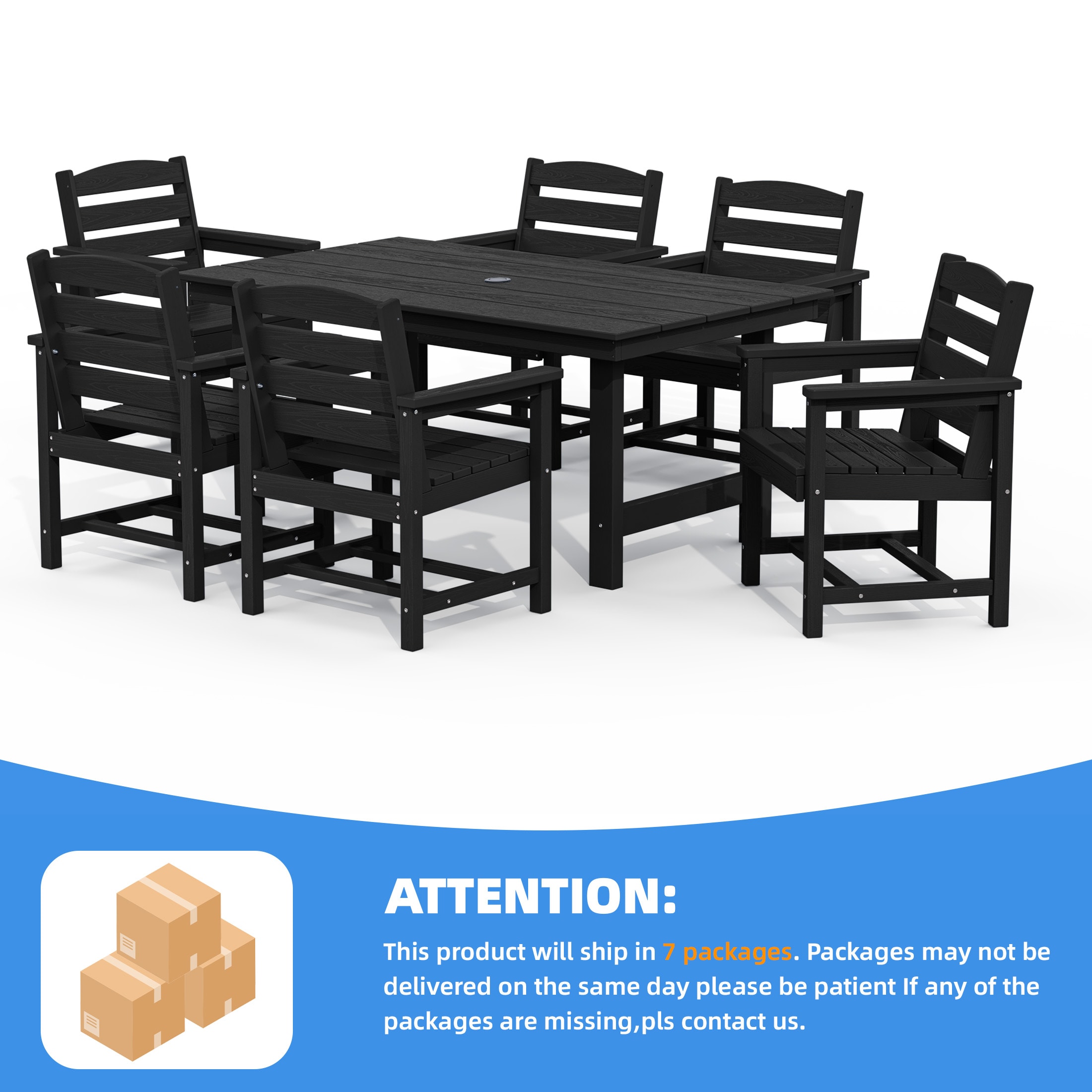 JEAREY PEJYCZY07-BK Patio-Dining-Sets - View #8