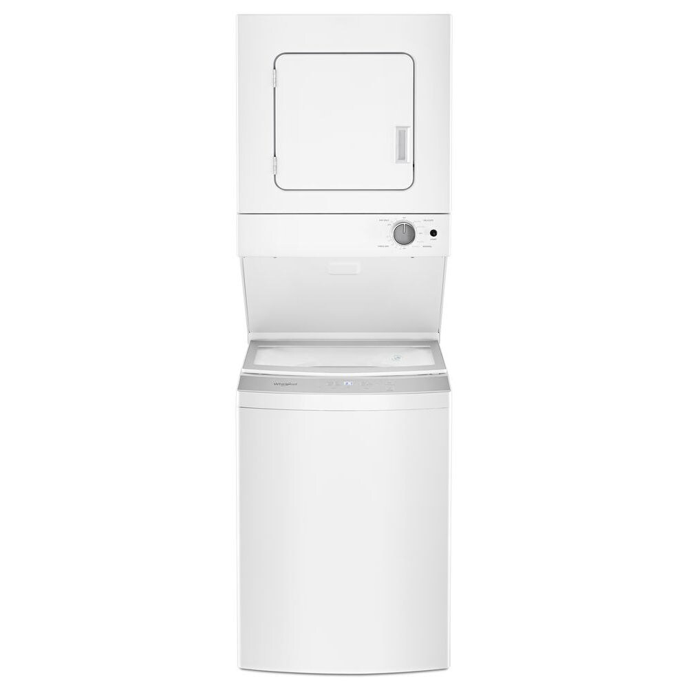 Whirlpool Electric Stacked Laundry Center with 1.6-cu ft Washer and 3.4-cu ft Dryer