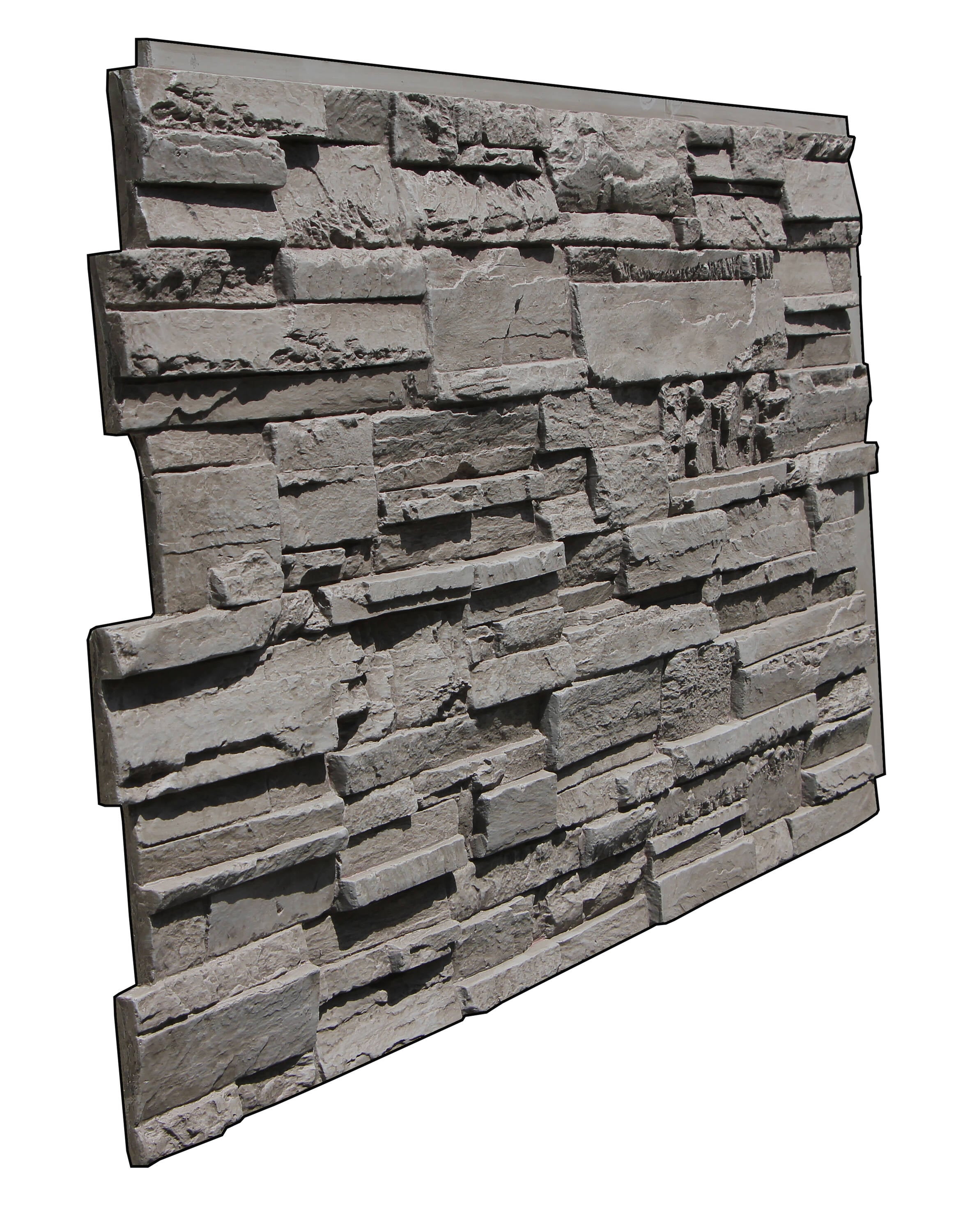 Tritan BP The Earth Valley Faux Stack Stone Panel by Tritan BP, hand ...