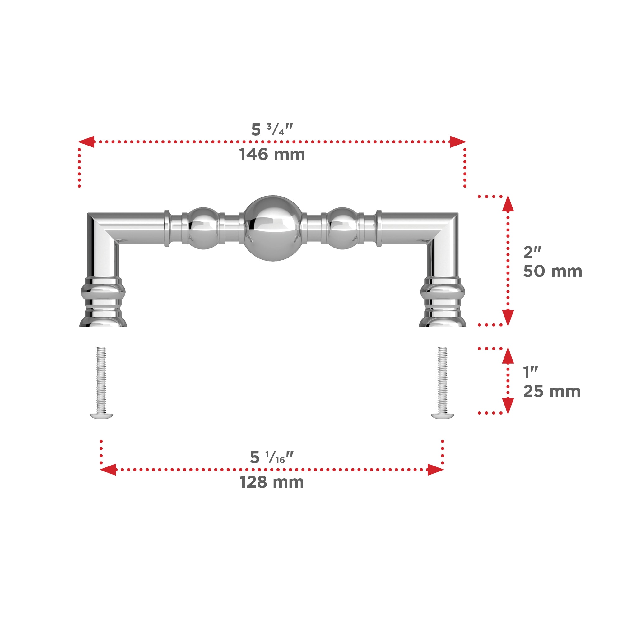 Richelieu BP8789128140 Cabinet-Pulls - View #4