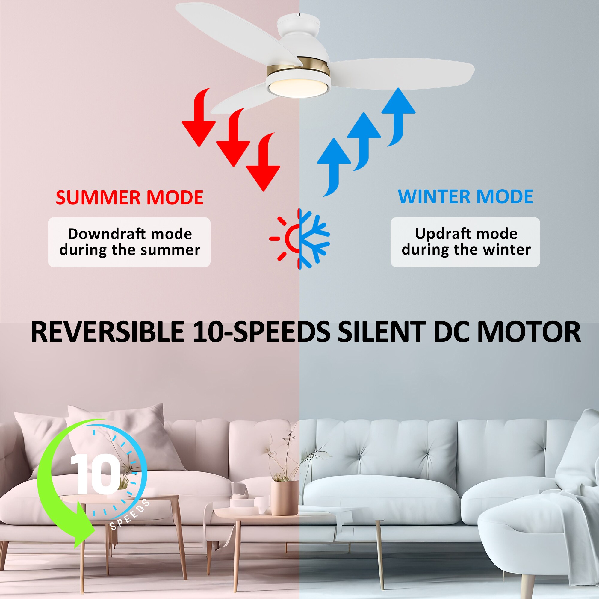 CARRO USA LS483Q5-L12-W1-1-FMA Ceiling-Fans - View #5