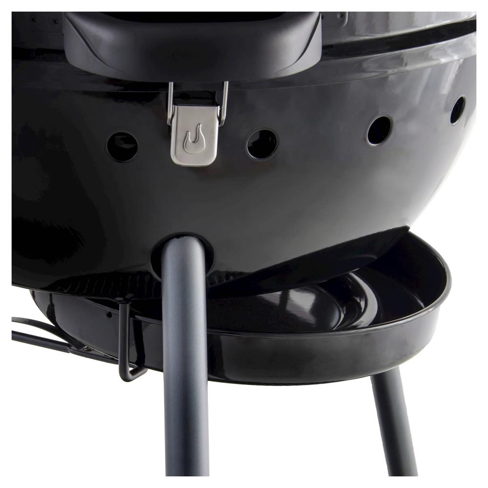 Char Broil Kettleman 25.8 in W Black Kettle Charcoal Grill at