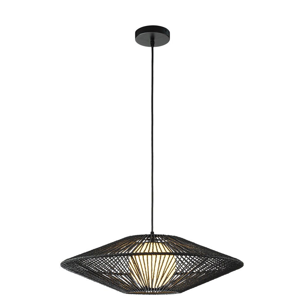AloaDecor Lighting L7264D58BK12A Pendant-Lights - View #2