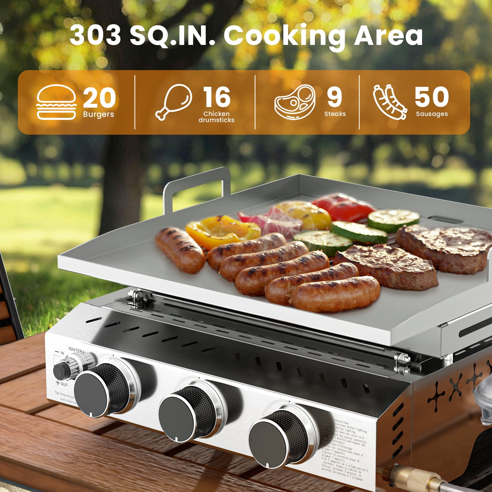 Antarctic Star TG0130C Gas-Grill - View #6
