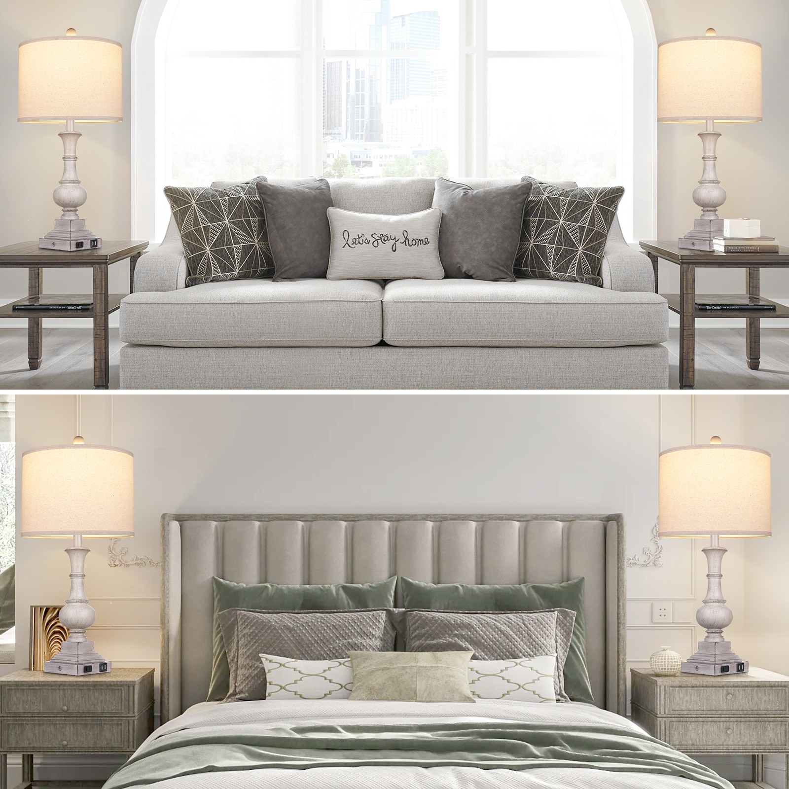 UrFurnishings TD-217 Table-Lamps - View #12