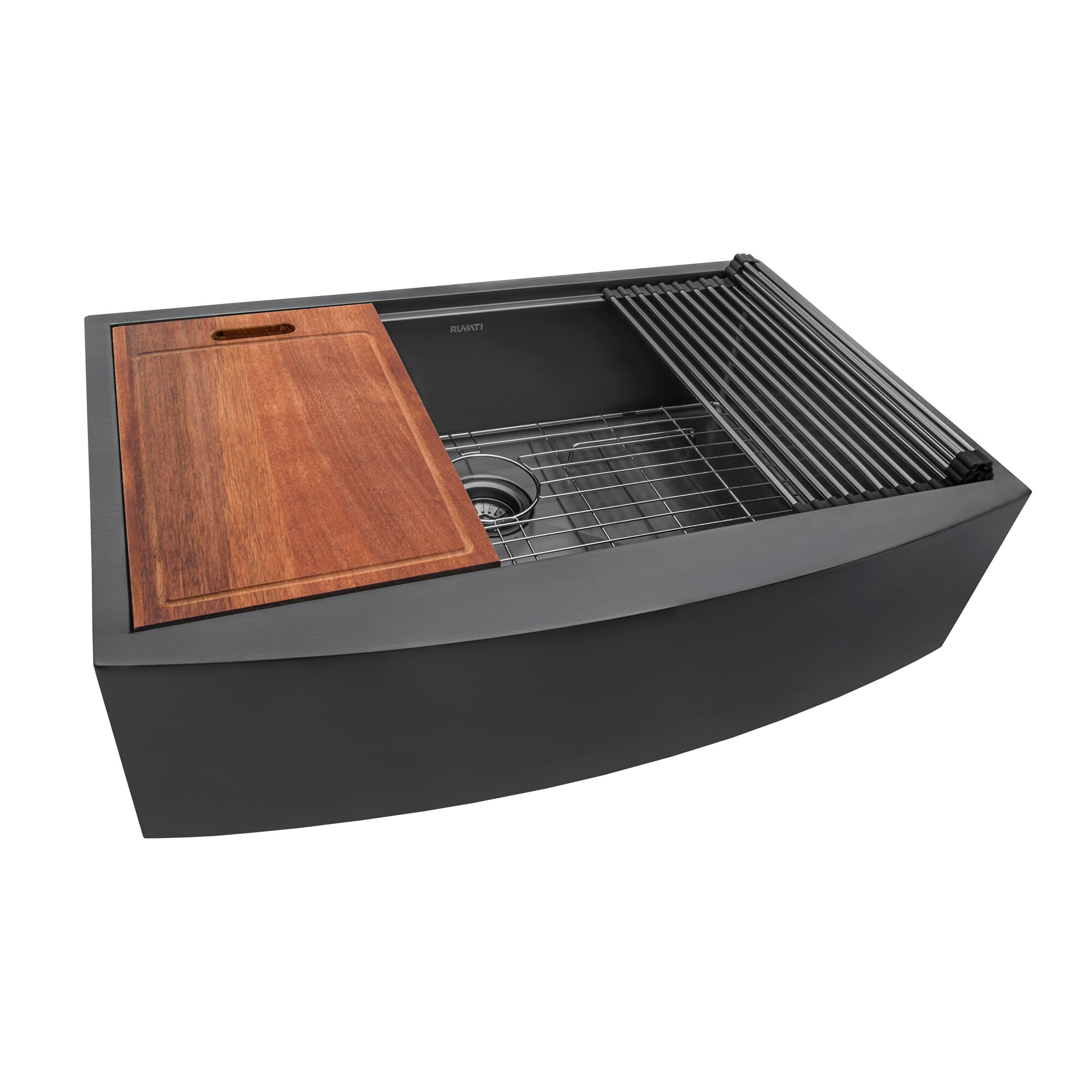 Ruvati RVH9106BL Kitchen-Sinks - View #3