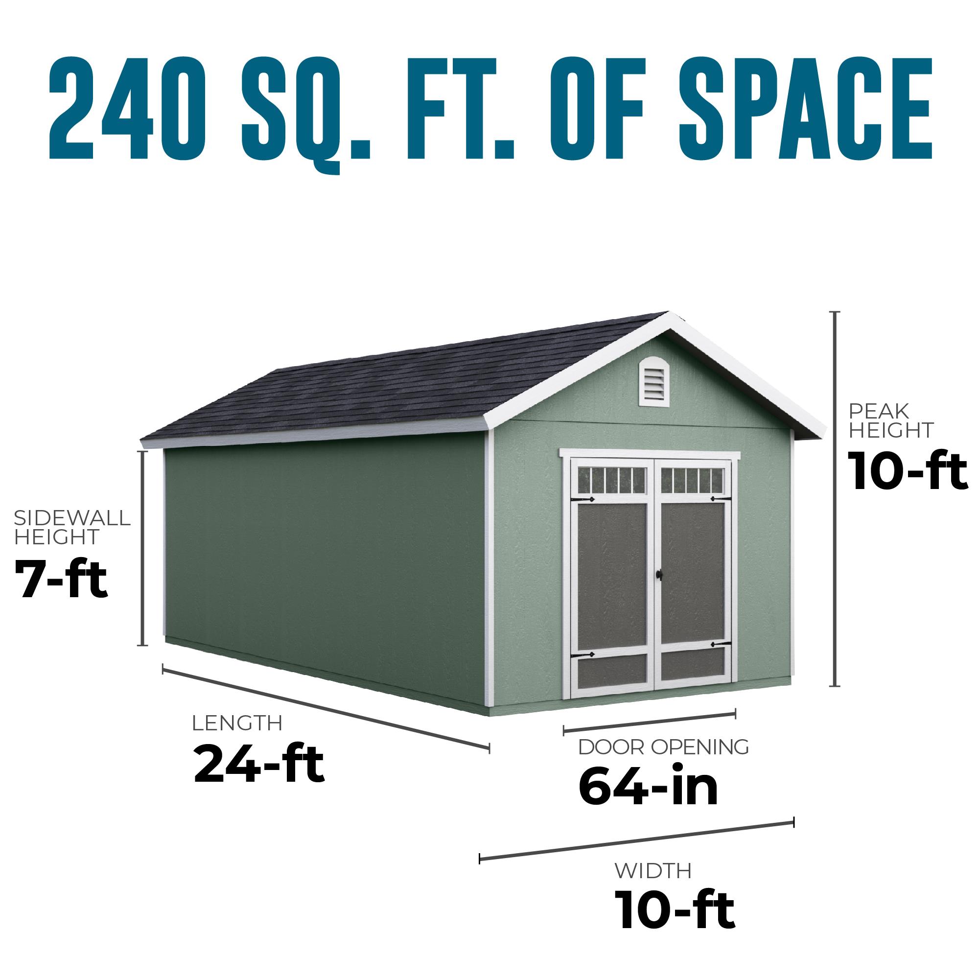 Heartland 19724-6 Wood-Storage-Buildings - View #3