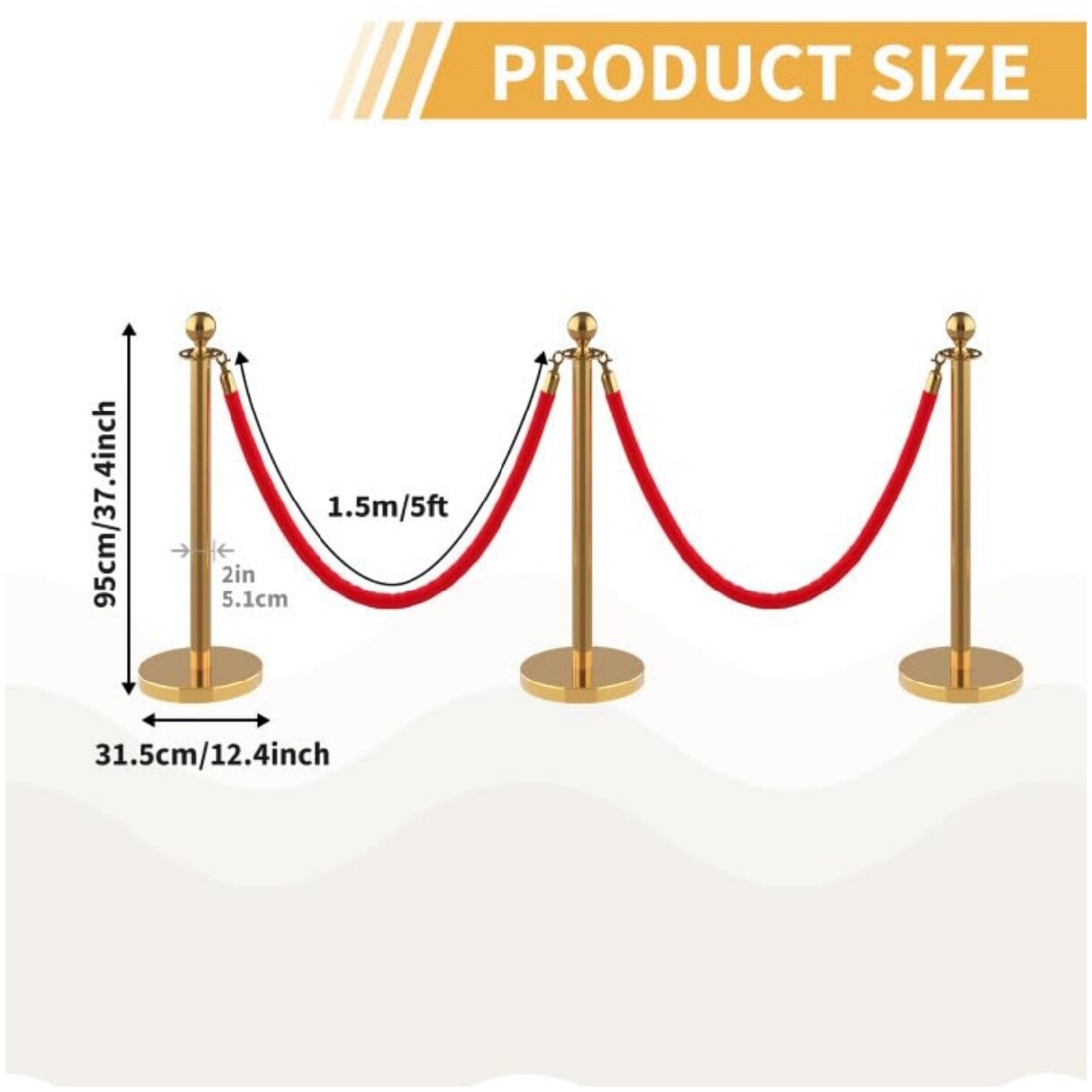 Garvee ZQ-PPG-33X6VWXY Commericial-Crowd-Control-Barriers - View #4